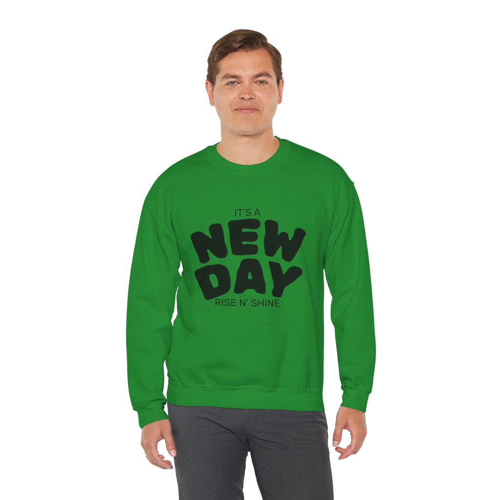 It’s A New Day- Renewed And Restored Crewneck Sweatshirt