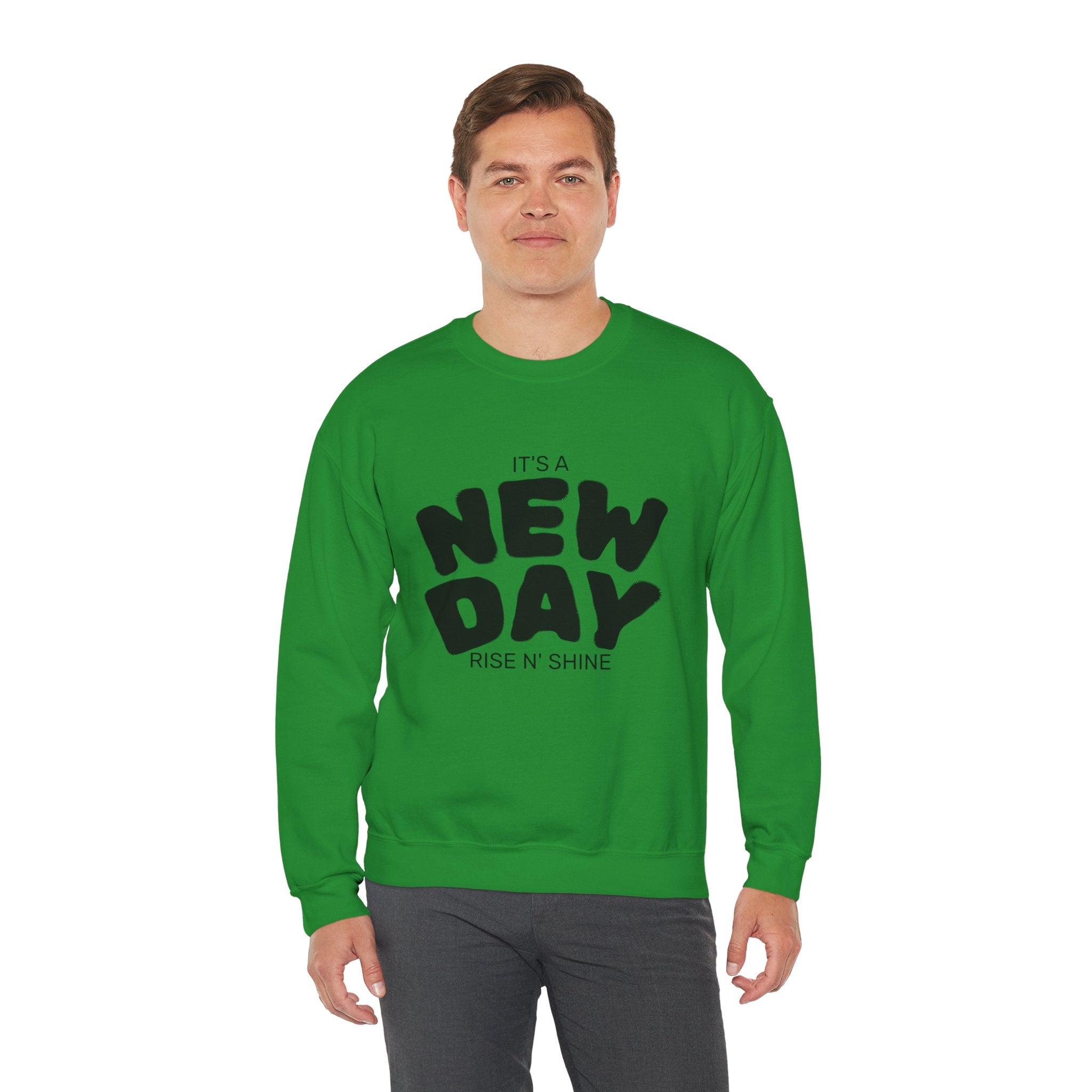 It’s A New Day- Renewed And Restored Crewneck Sweatshirt