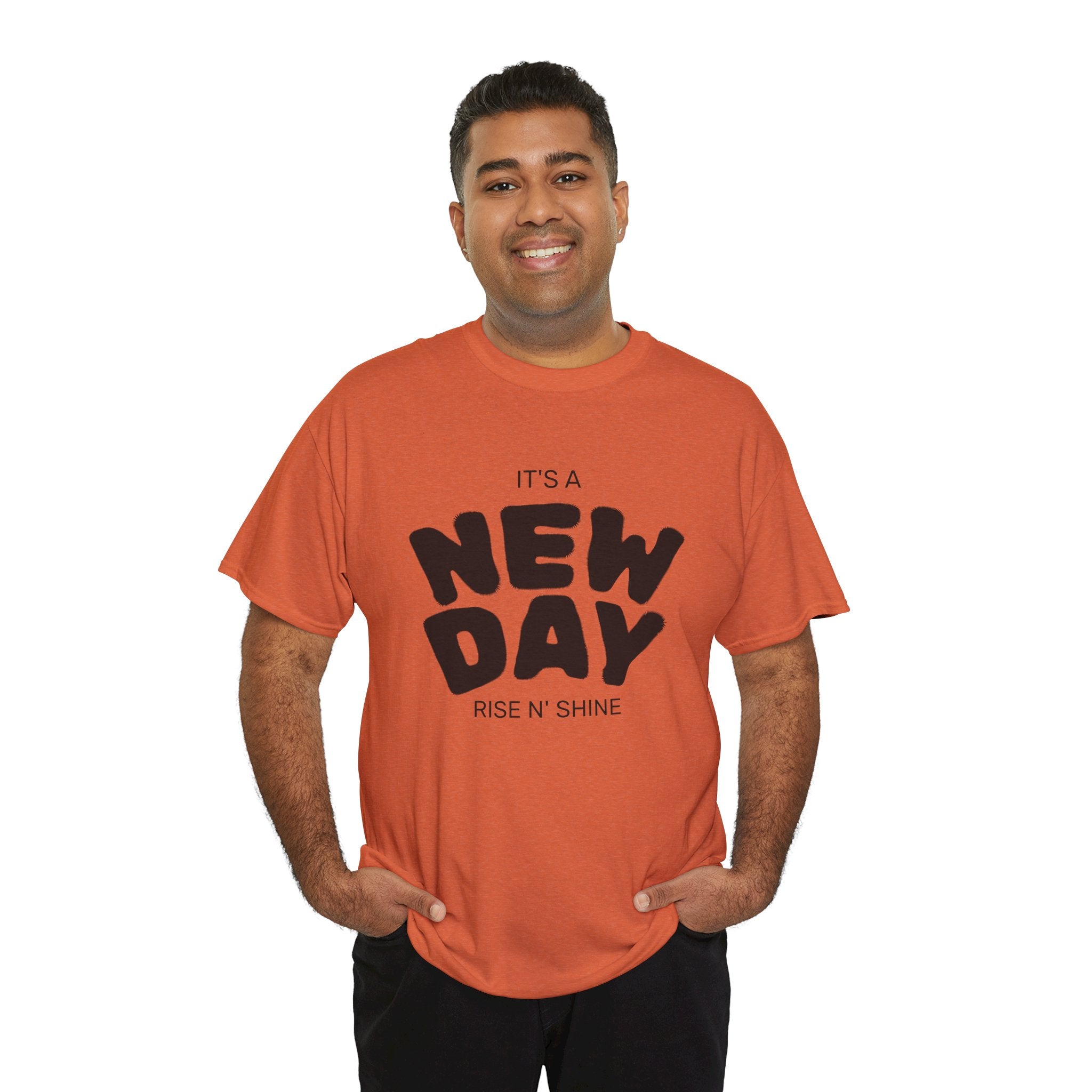It's a New Day - Renewed And Restored Unisex Heavy Cotton Tee