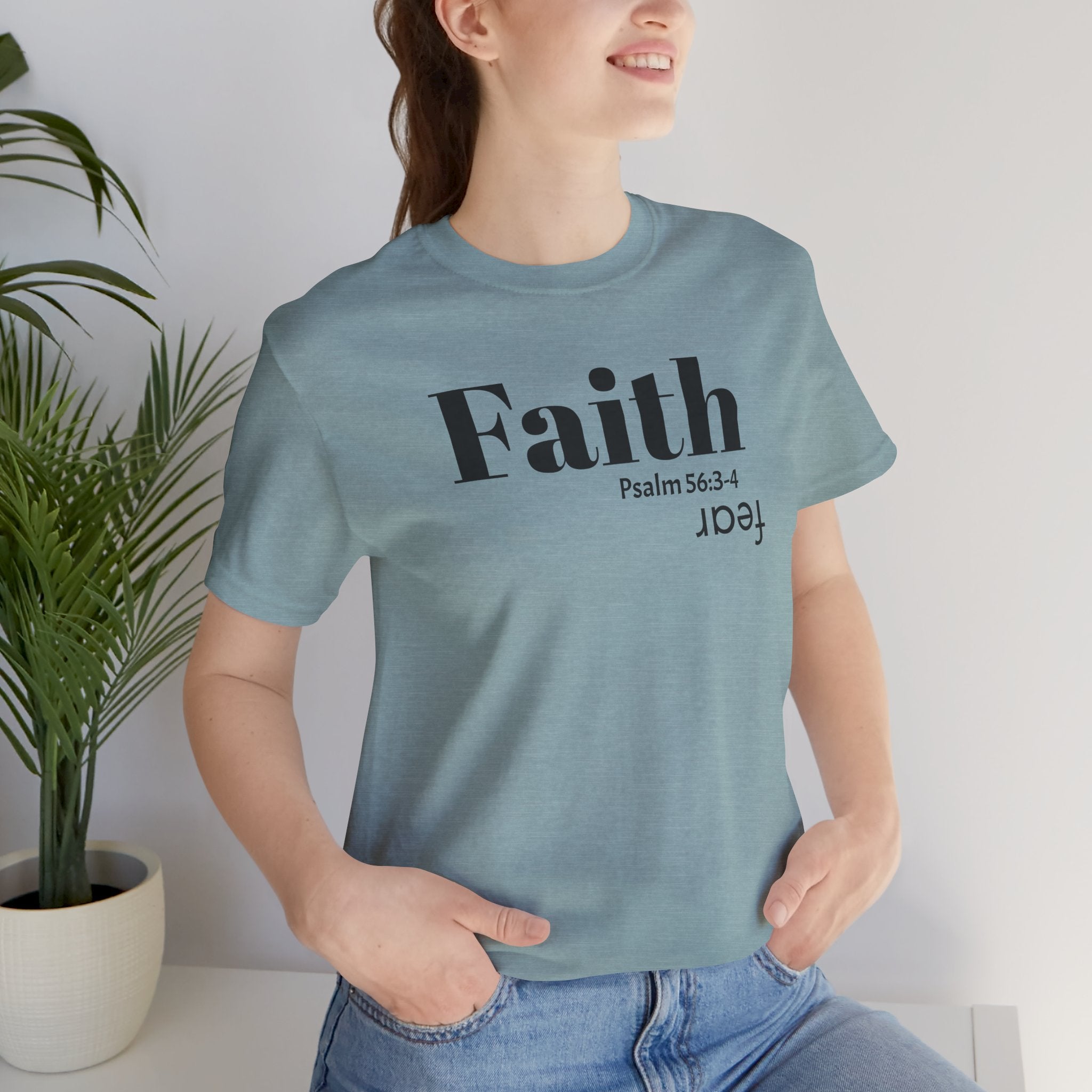 Faith Is Bigger Than Fear Unisex Tee
