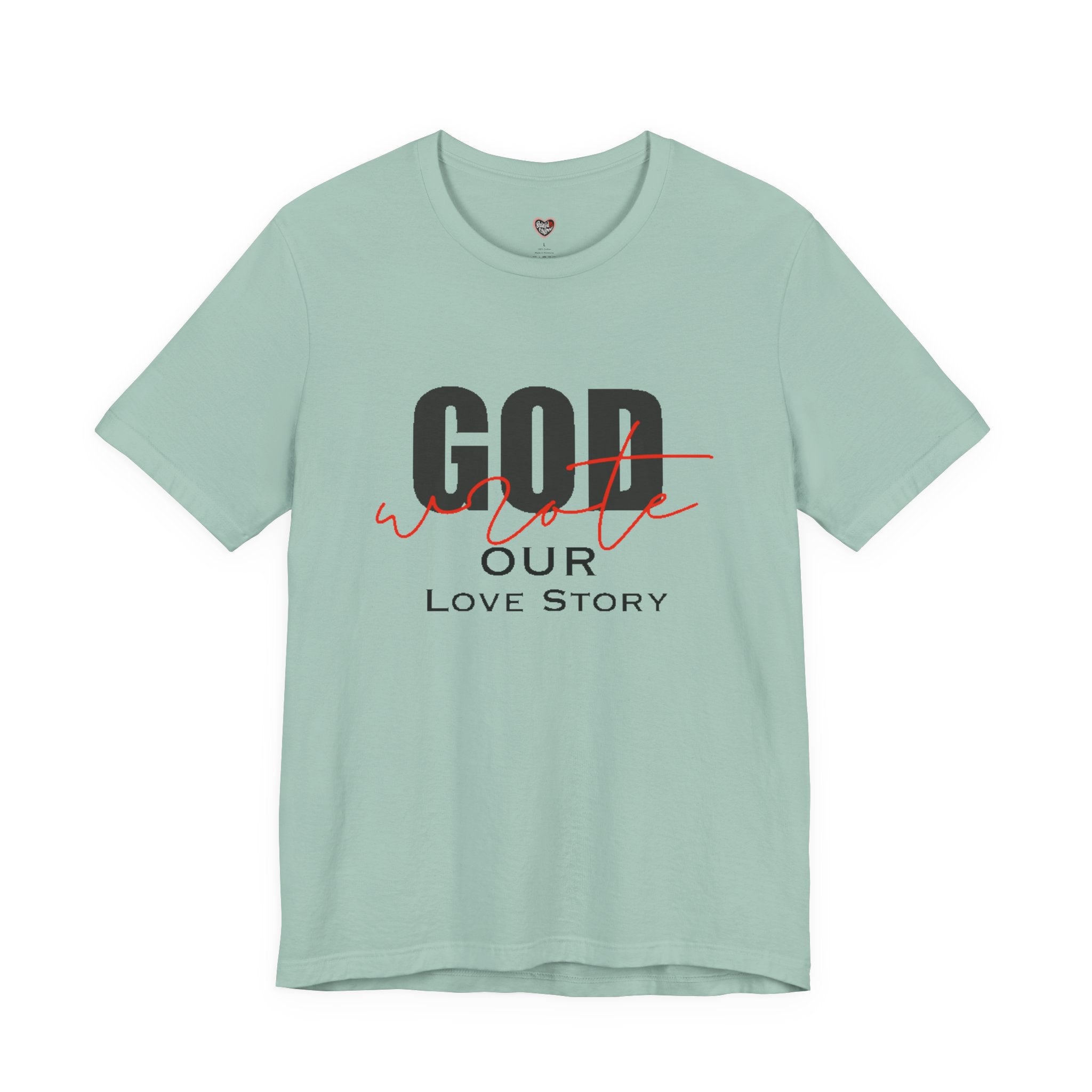 God Wrote Our Love Story Couple's T-Shirt