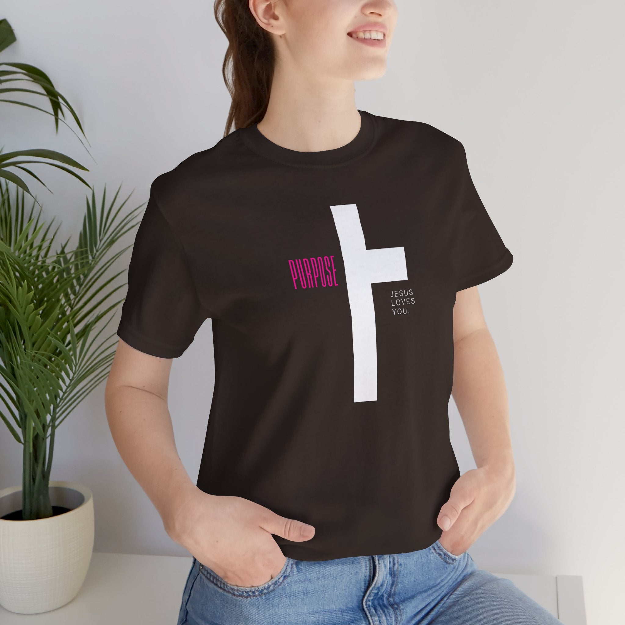 Walk With A Purpose Cross Graphic T-Shirt