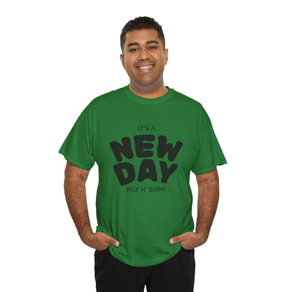 It's a New Day - Renewed And Restored Unisex Heavy Cotton Tee