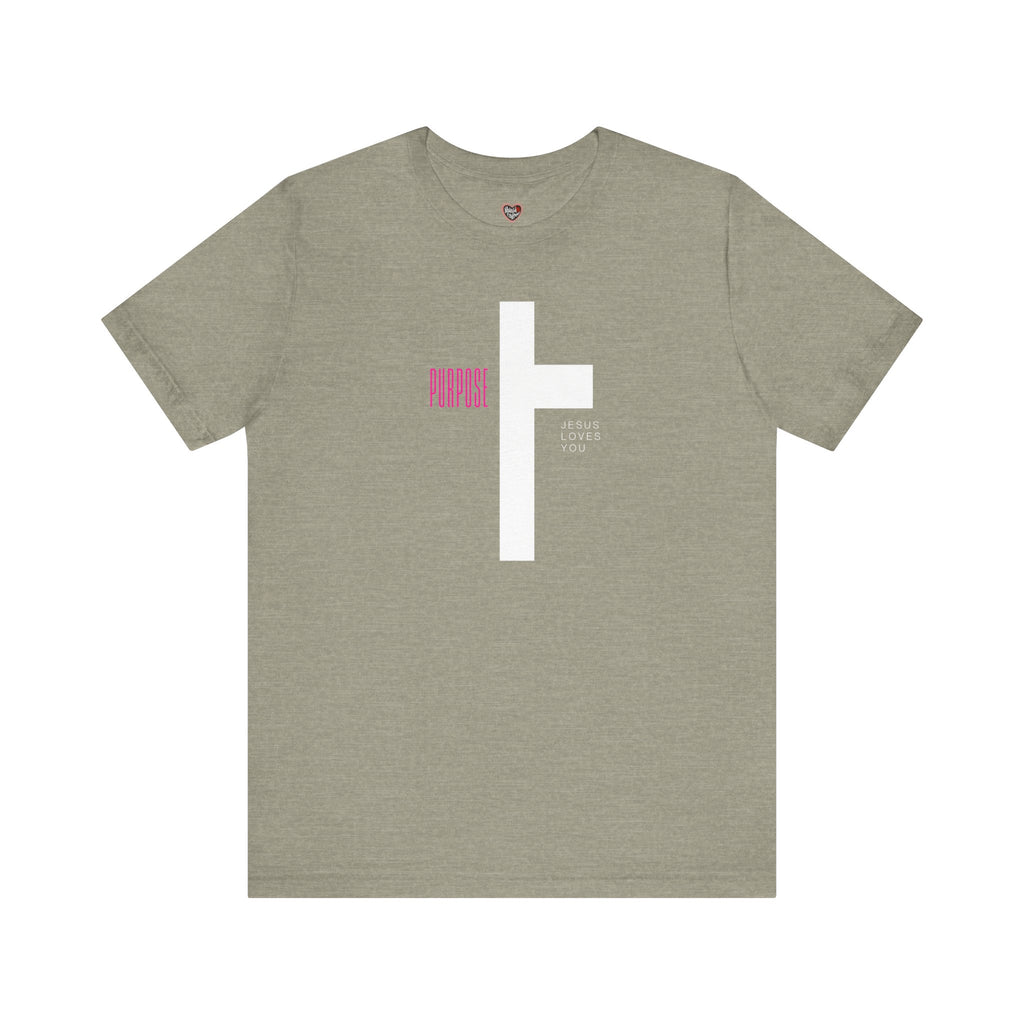 Walk With A Purpose Cross Graphic T-Shirt