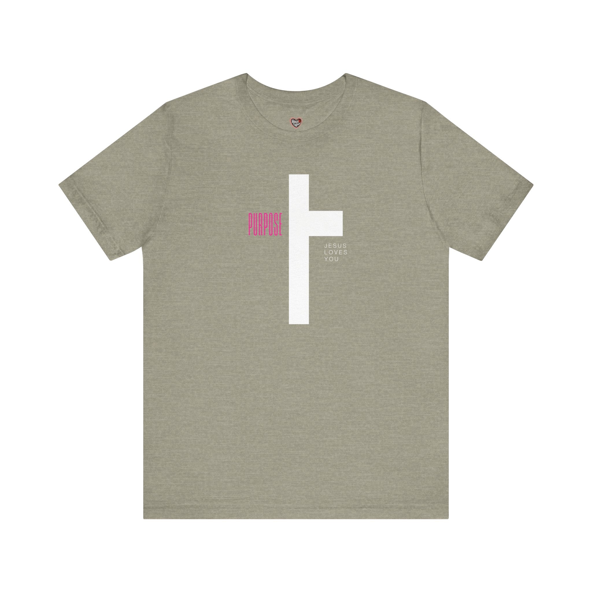 Walk With A Purpose Cross Graphic T-Shirt