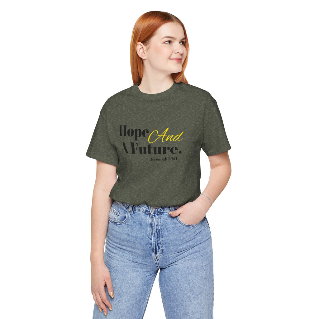 God's Promise - Hope And A Future Unisex Tee