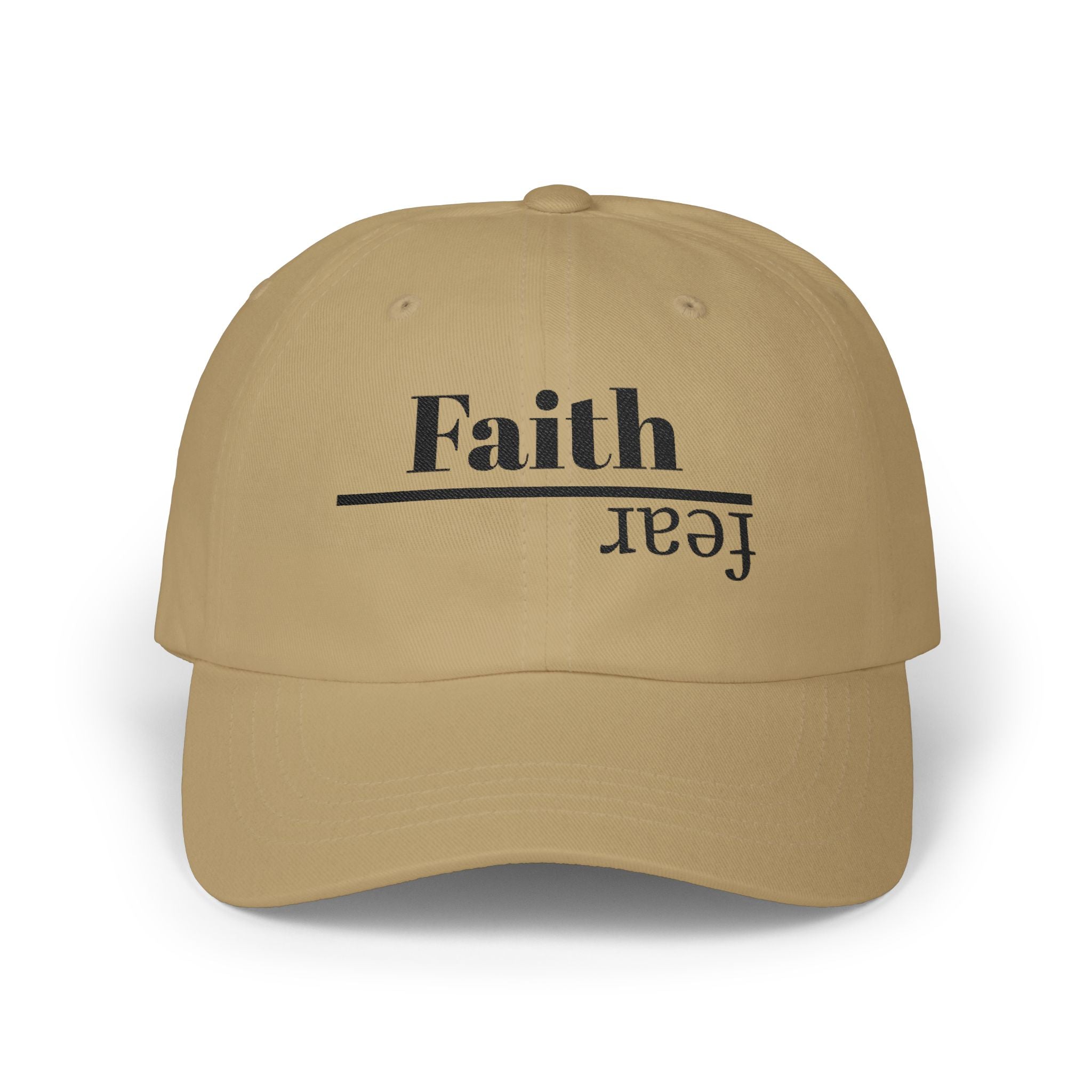 Faith Is Bigger Than Fear Dad Cap