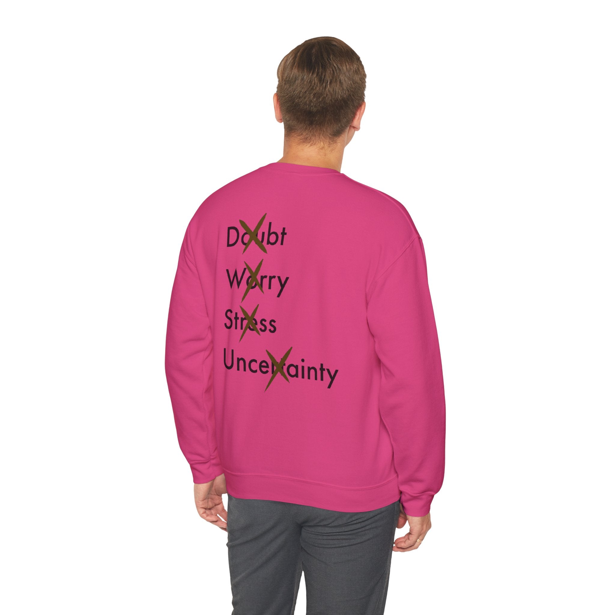 Have Faith And Don't Worry Unisex Crewneck Sweatshirt