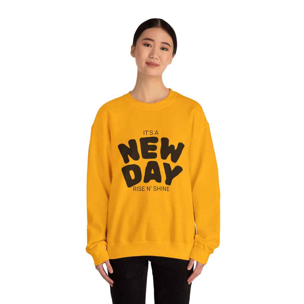 It’s A New Day- Renewed And Restored Crewneck Sweatshirt