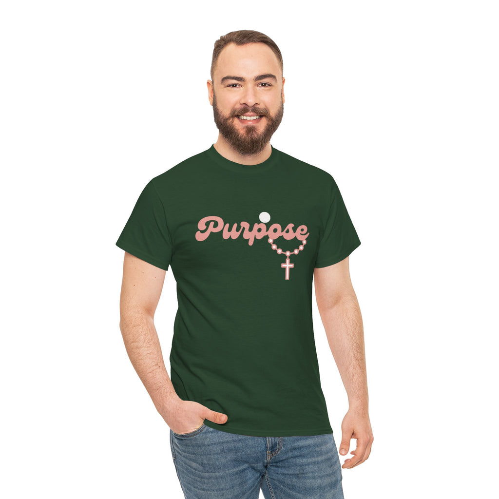 Walk In Purpose Unisex Heavy Cotton Tee