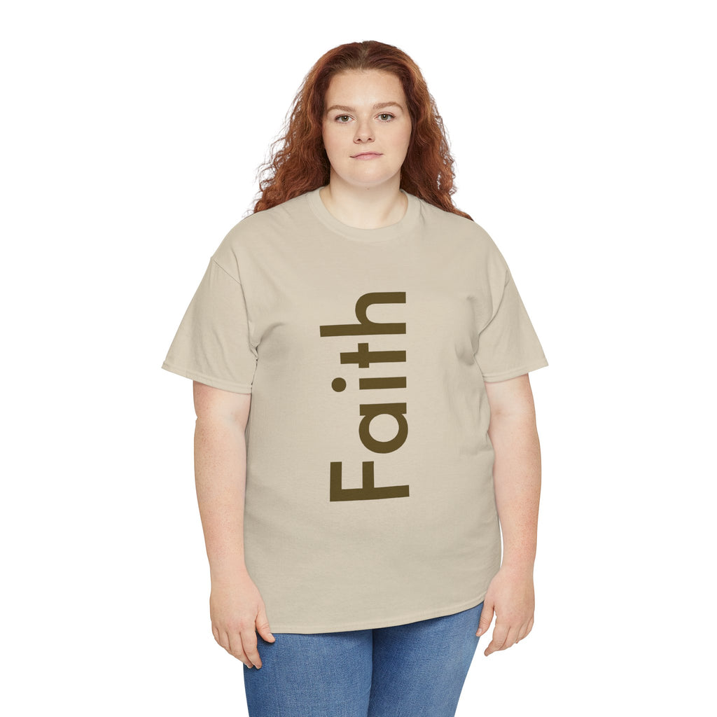 Faith Unisex Heavy Cotton Tee