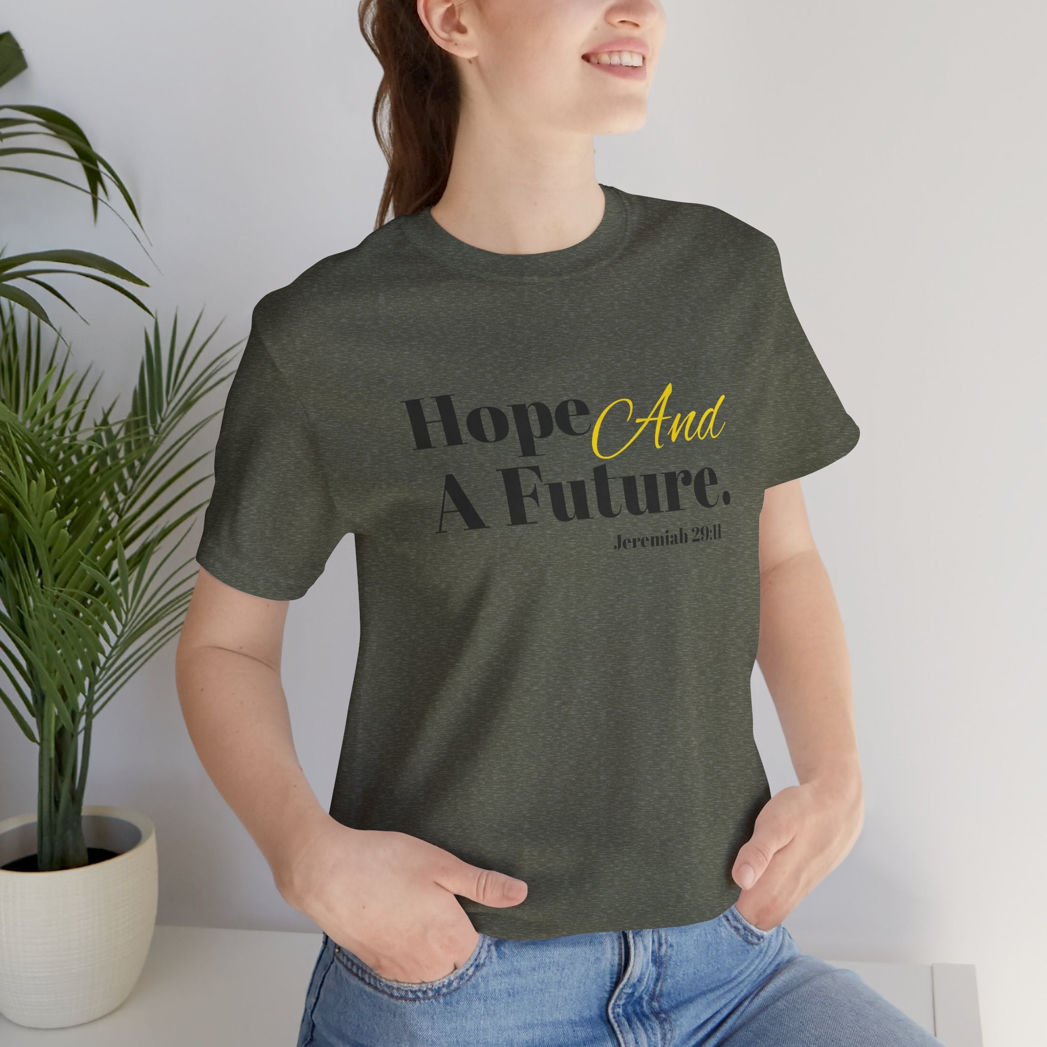 God's Promise - Hope And A Future Unisex Tee