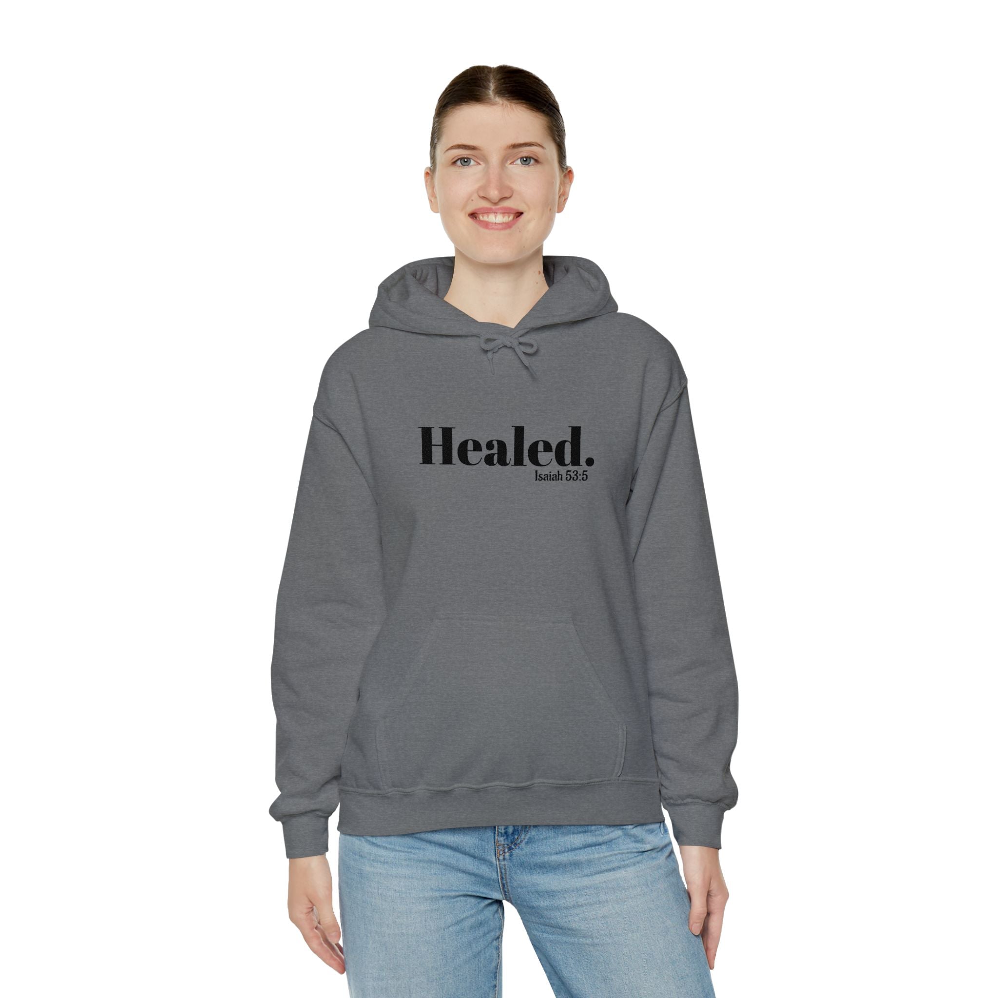 Healed. And Renewed Unisex Hoodie