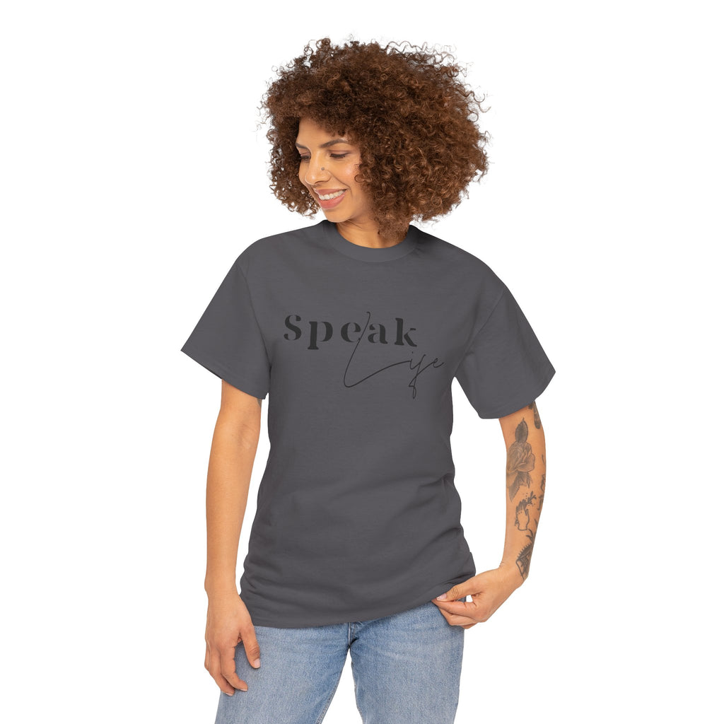 Speak Life Over Yourself Unisex Tee