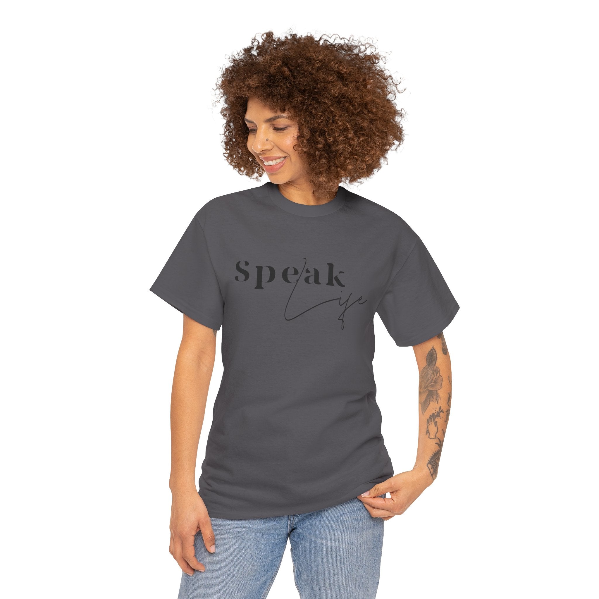 Speak Life Over Yourself Unisex Tee