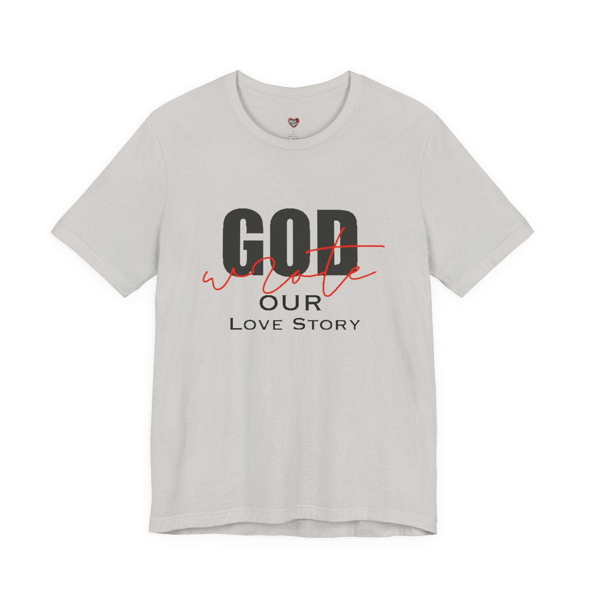 God Wrote Our Love Story Couple's T-Shirt