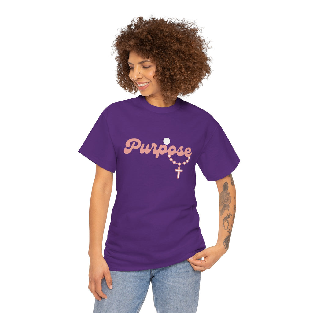 Walk In Purpose Unisex Heavy Cotton Tee