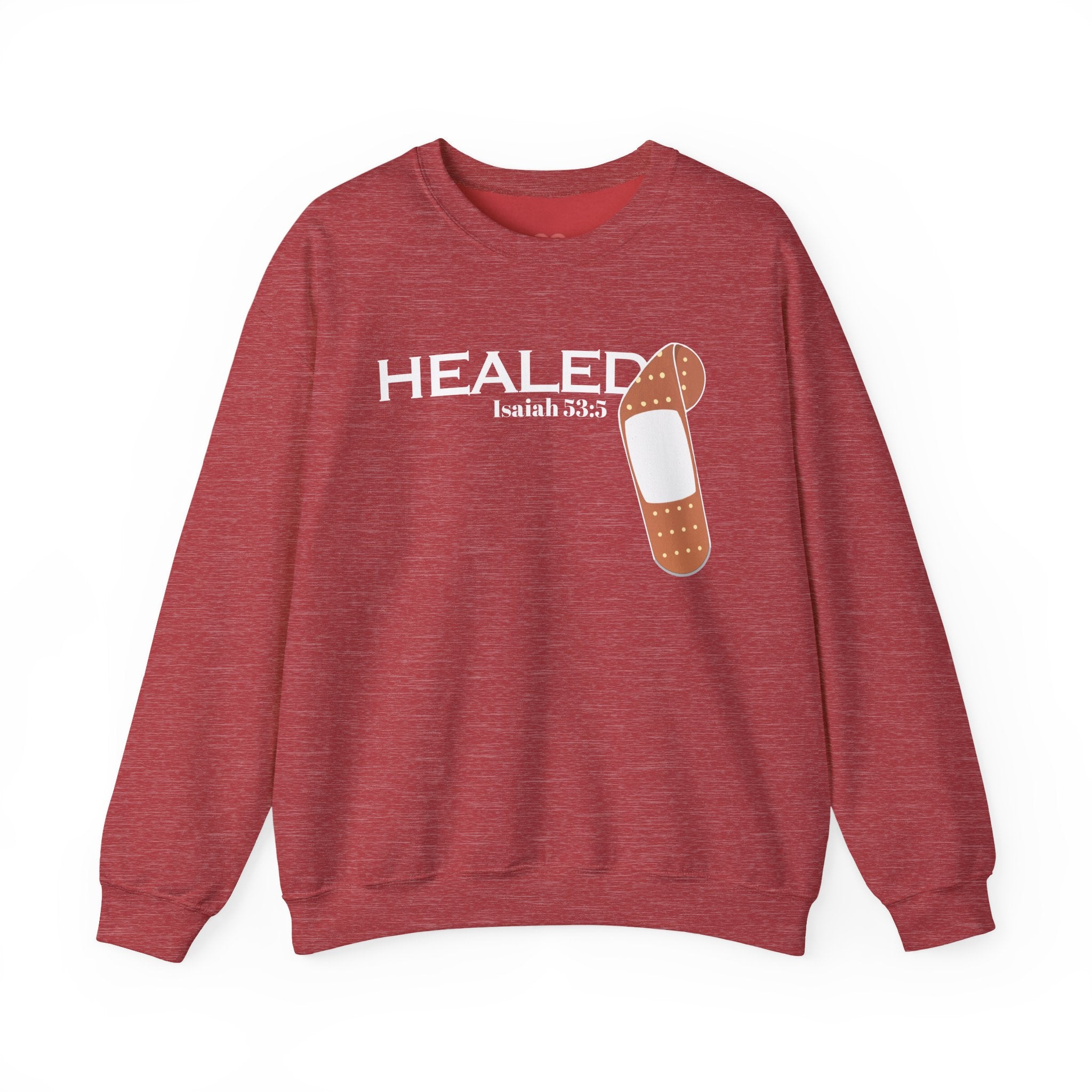 Healing Is Done- Isaiah 53:5 Unisex Sweatshirt