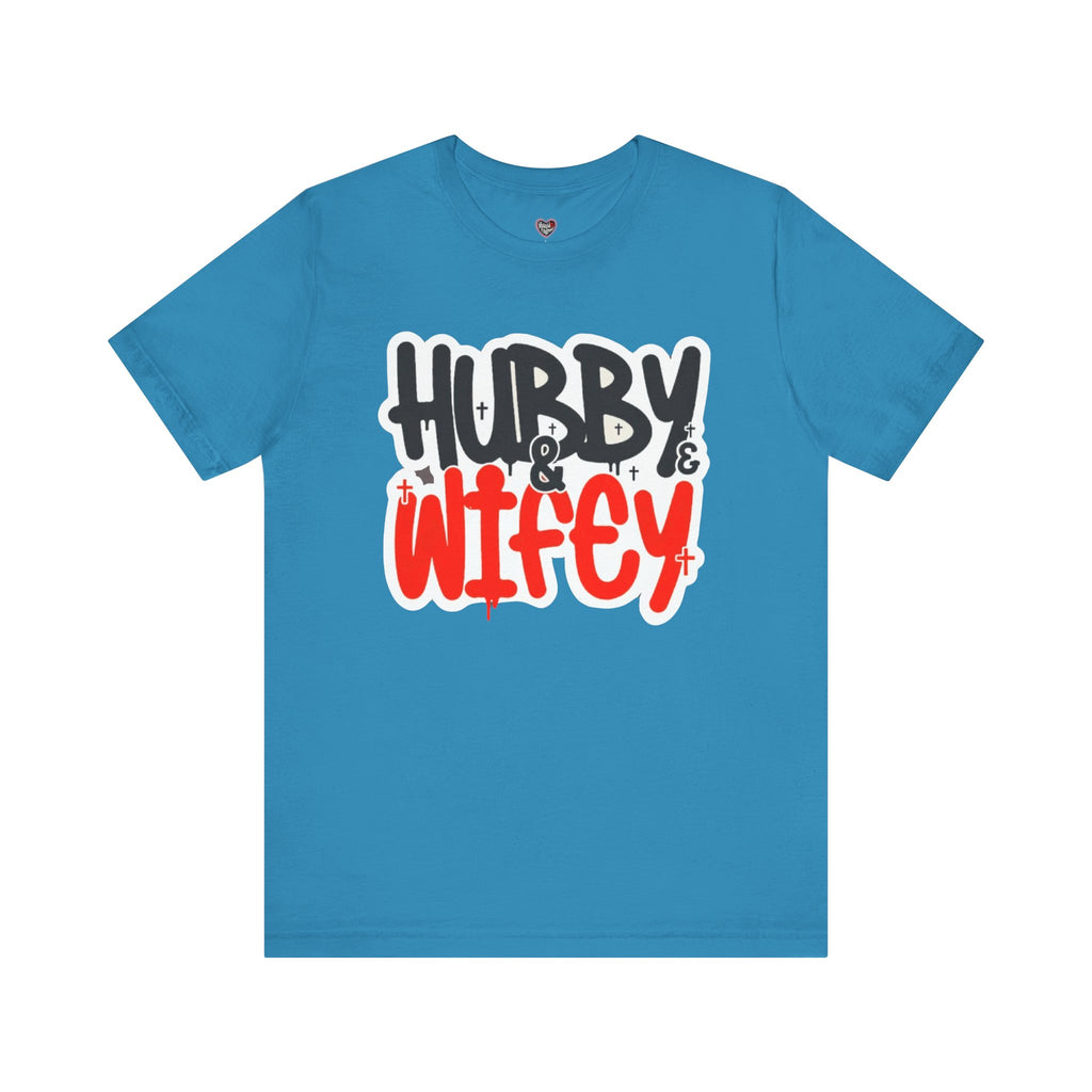 Hubby & Wifey Cute Couple’s Tee