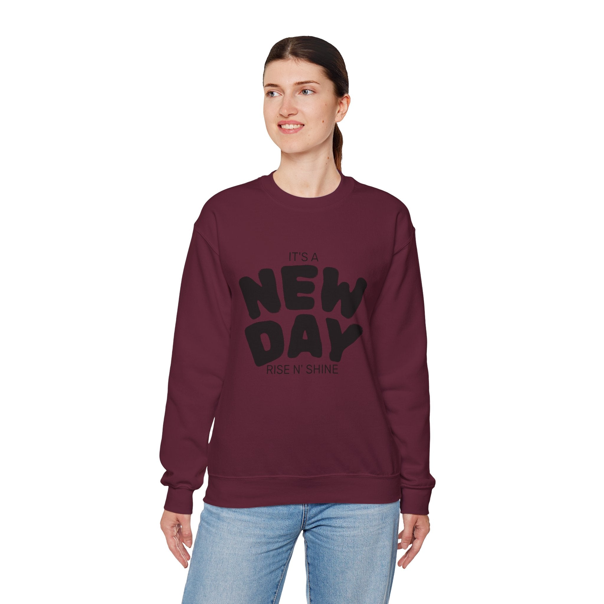 It’s A New Day- Renewed And Restored Crewneck Sweatshirt