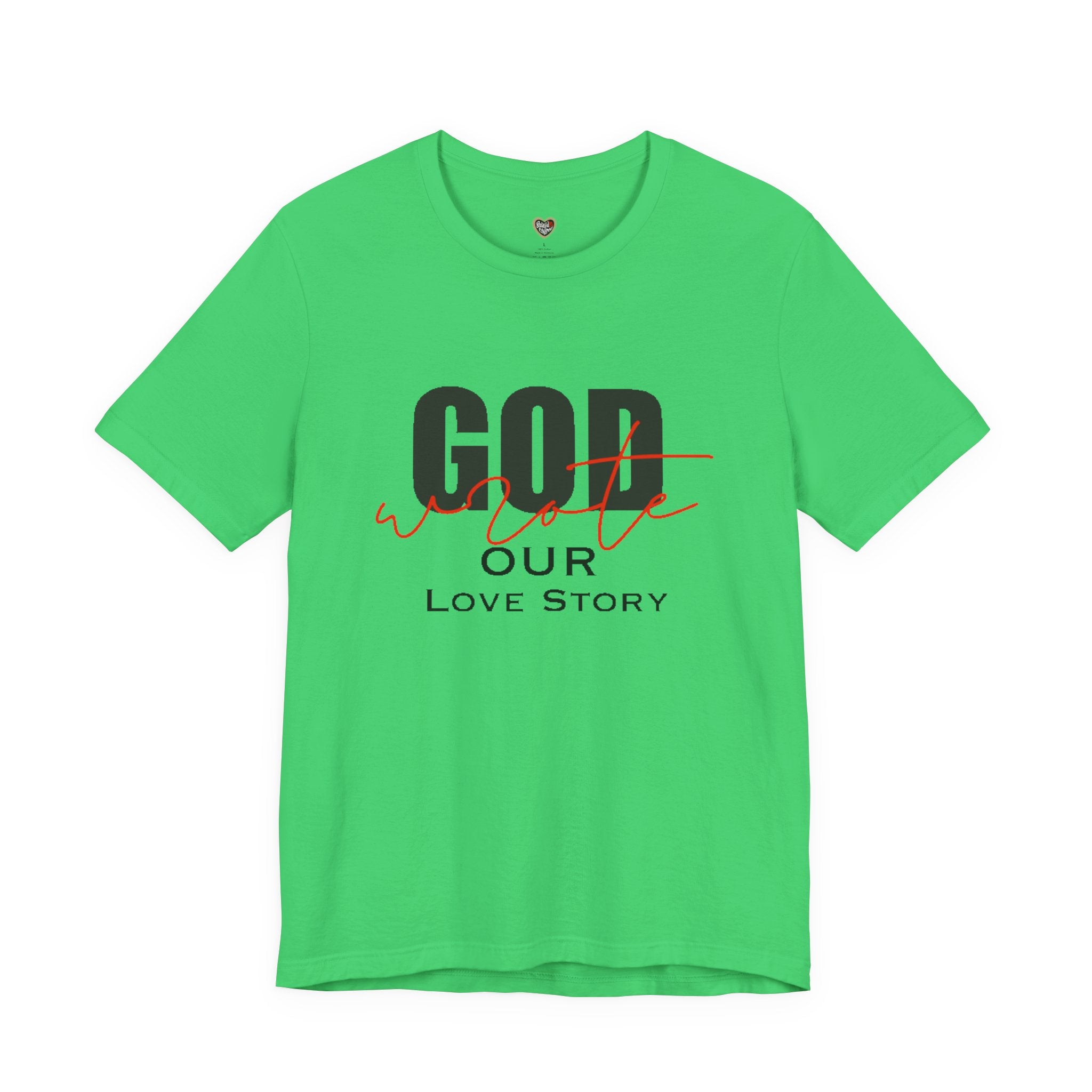 God Wrote Our Love Story Couple's T-Shirt