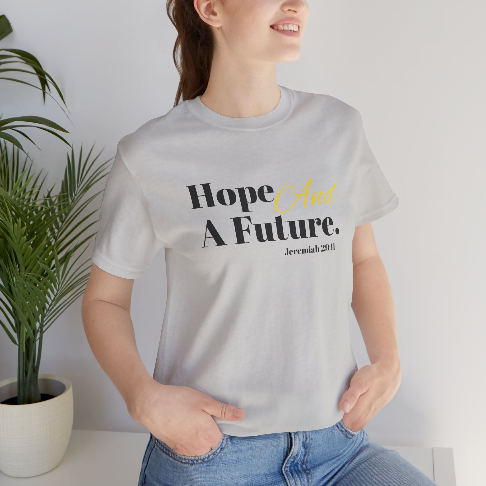 God's Promise - Hope And A Future Unisex Tee