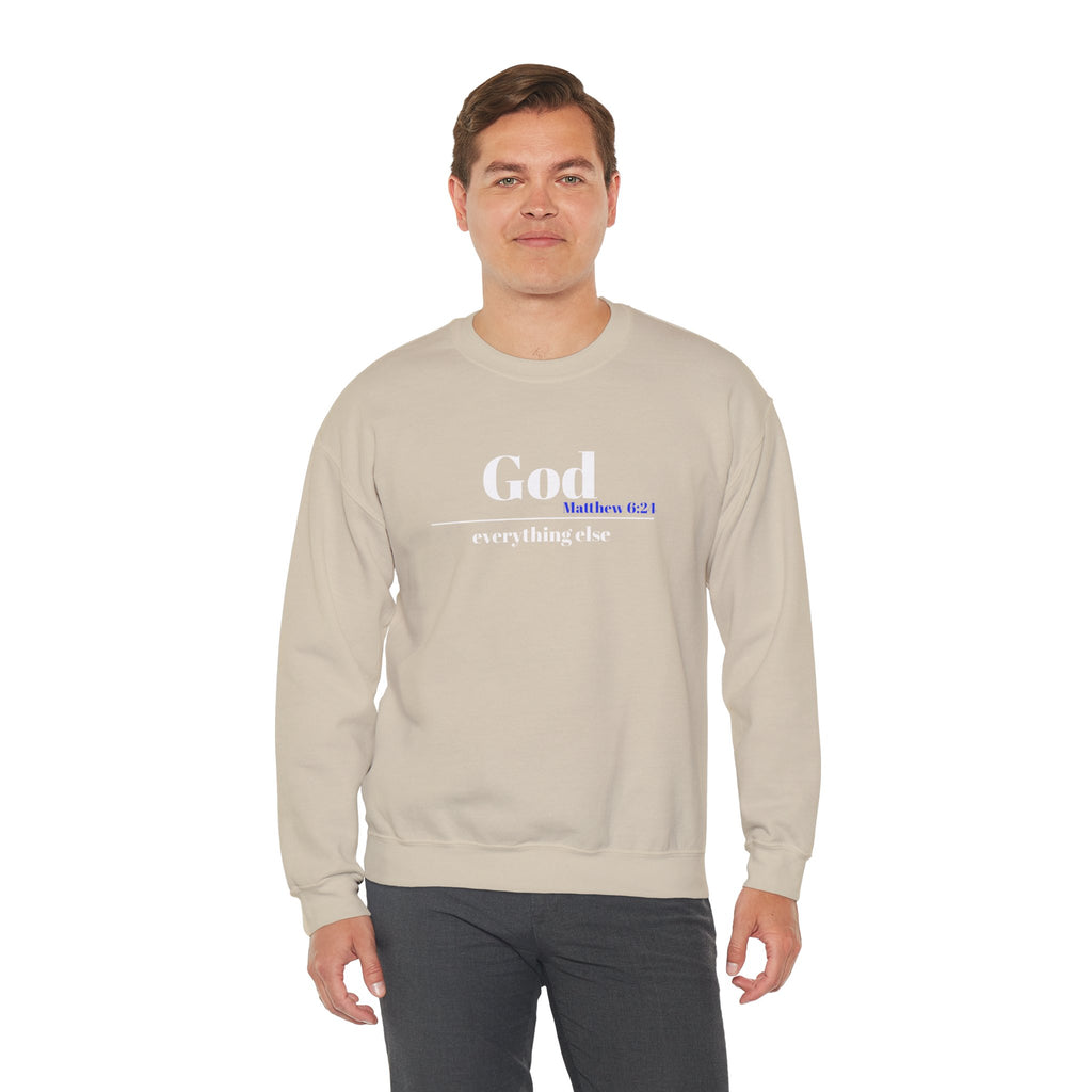 God Then Everything Else Crewneck Sweatshirt