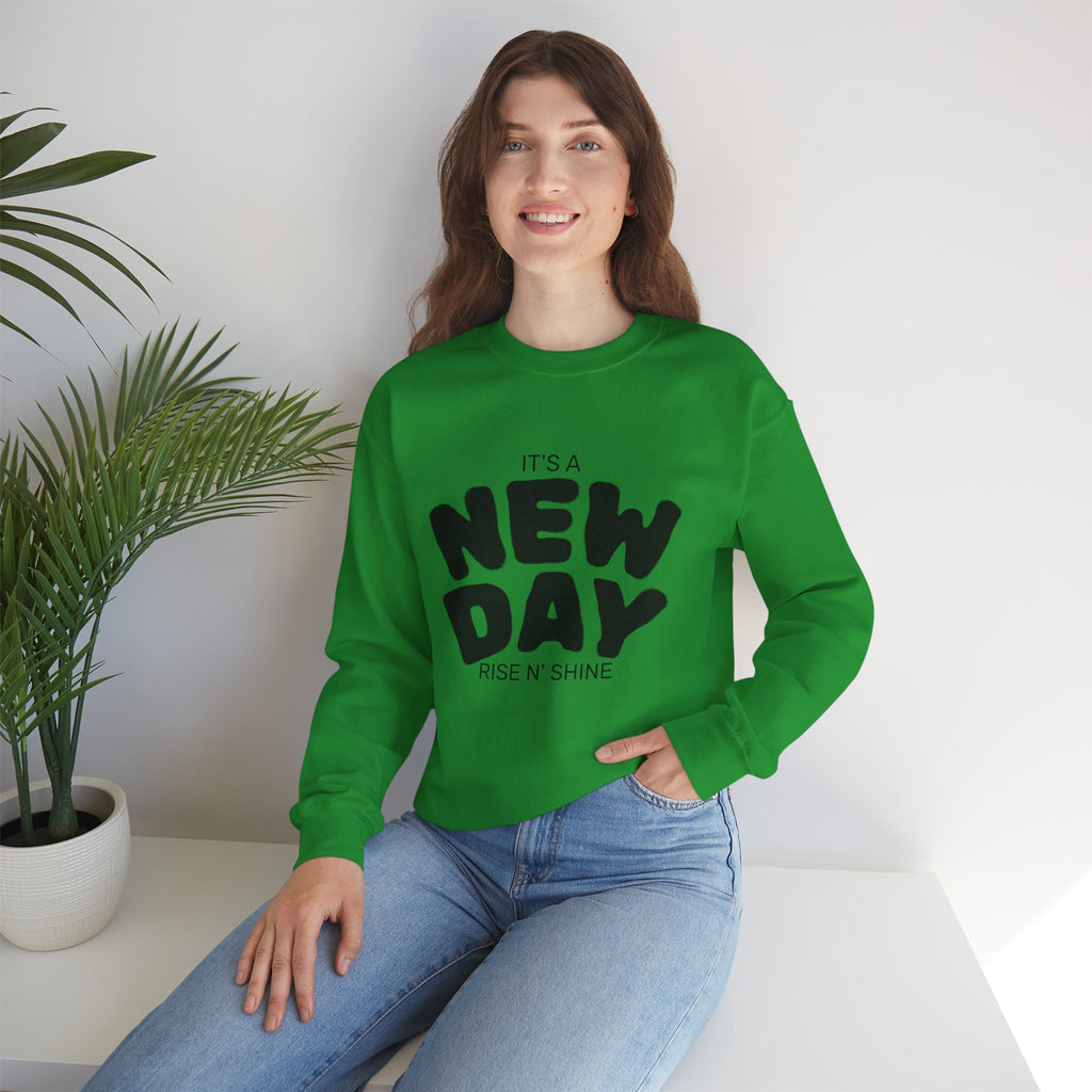 It’s A New Day- Renewed And Restored Crewneck Sweatshirt
