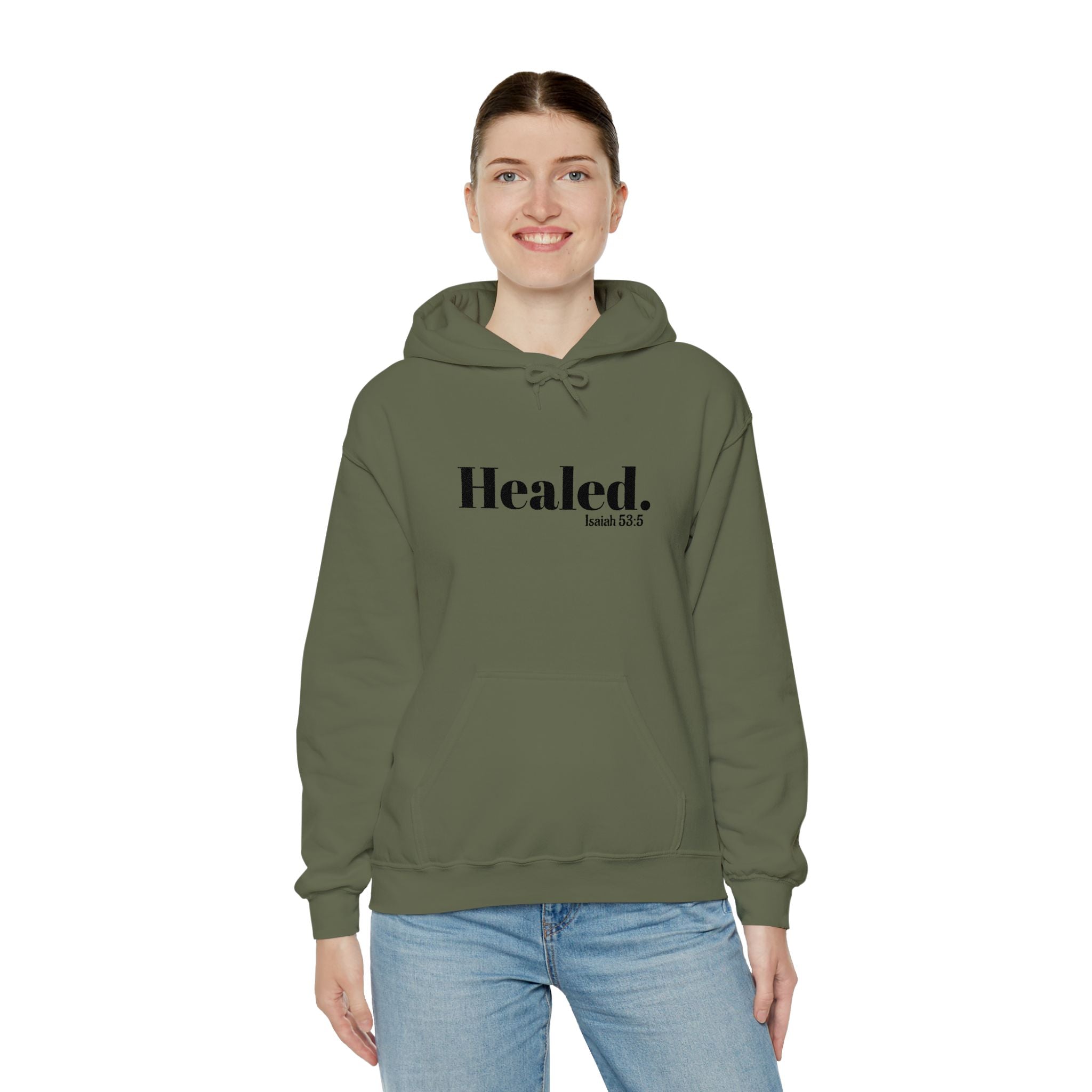 Healed. And Renewed Unisex Hoodie