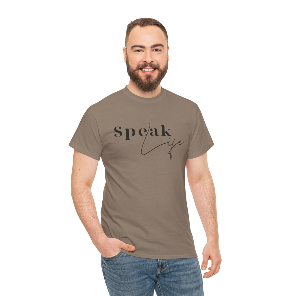 Speak Life Over Yourself Unisex Tee