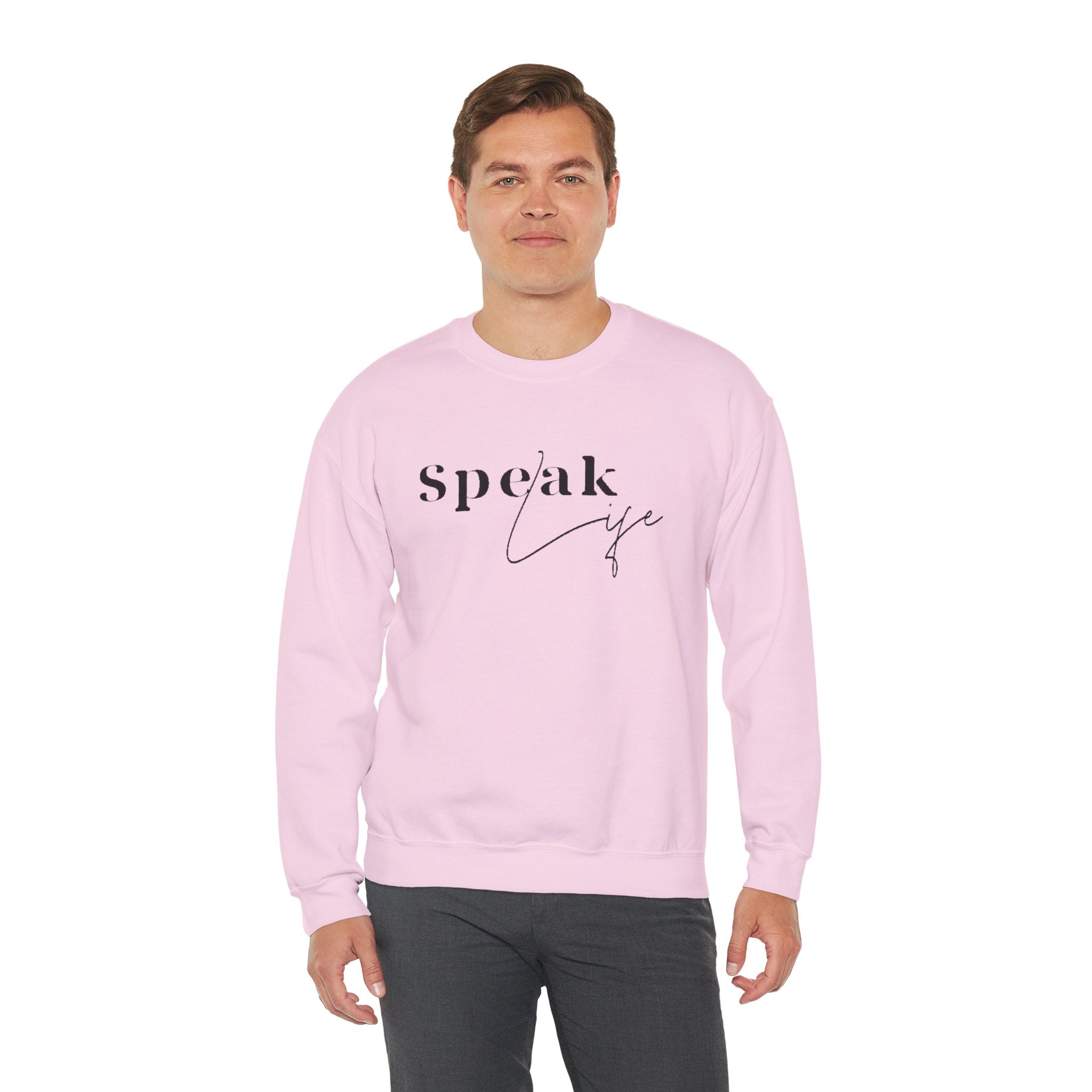 Speak Life Over Yourself Unisex Sweatshirt