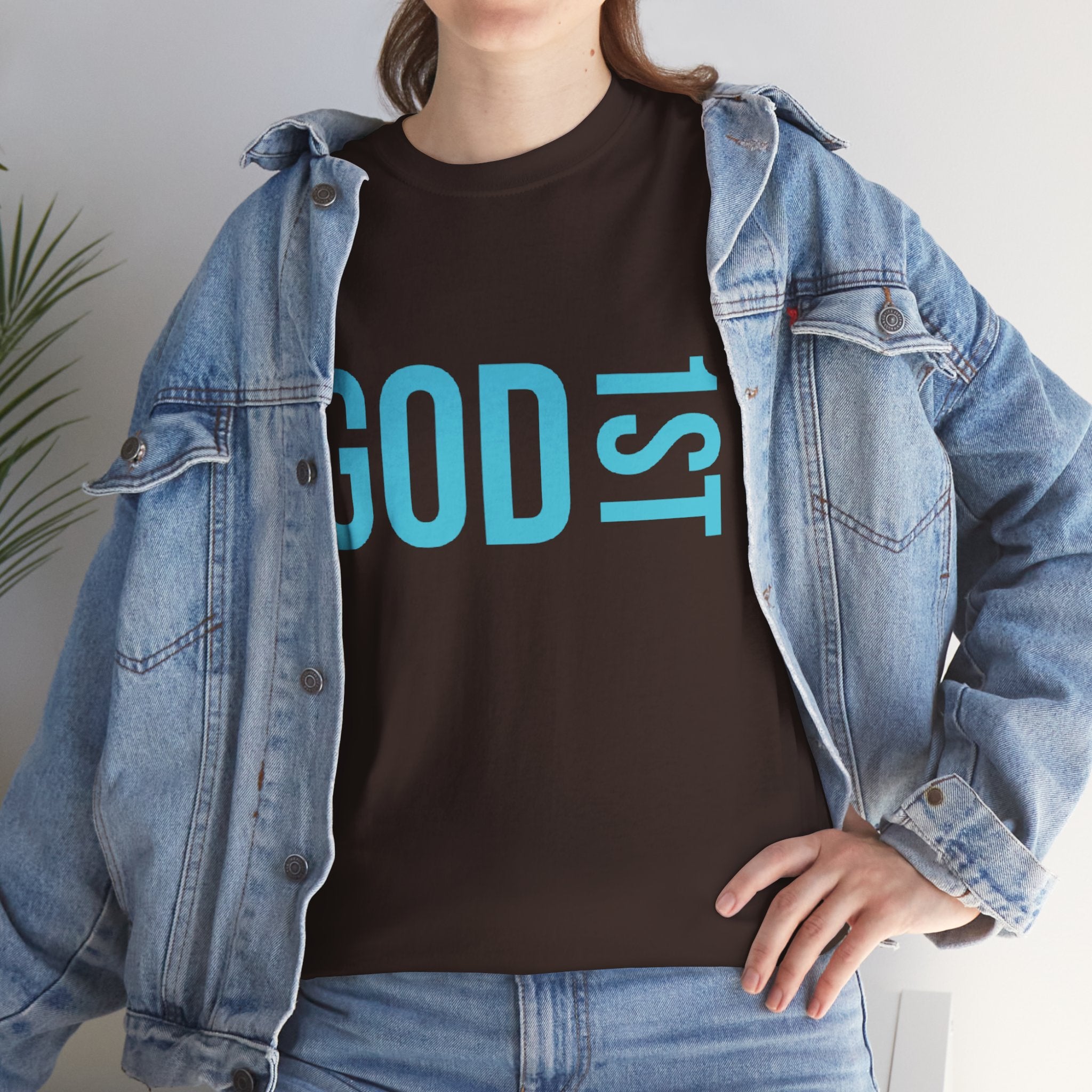 God 1st- Then Me Unisex Heavy Cotton Tee
