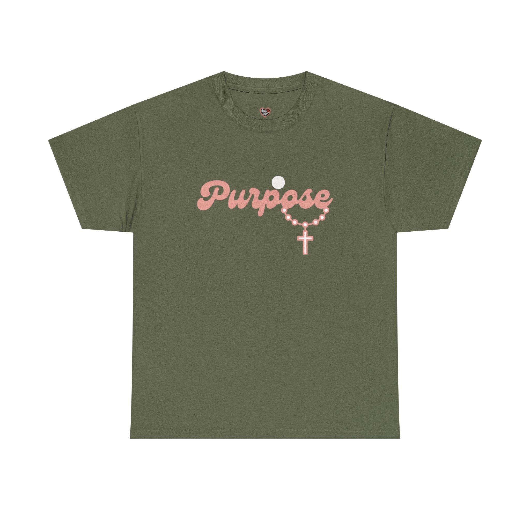Walk In Purpose Unisex Heavy Cotton Tee