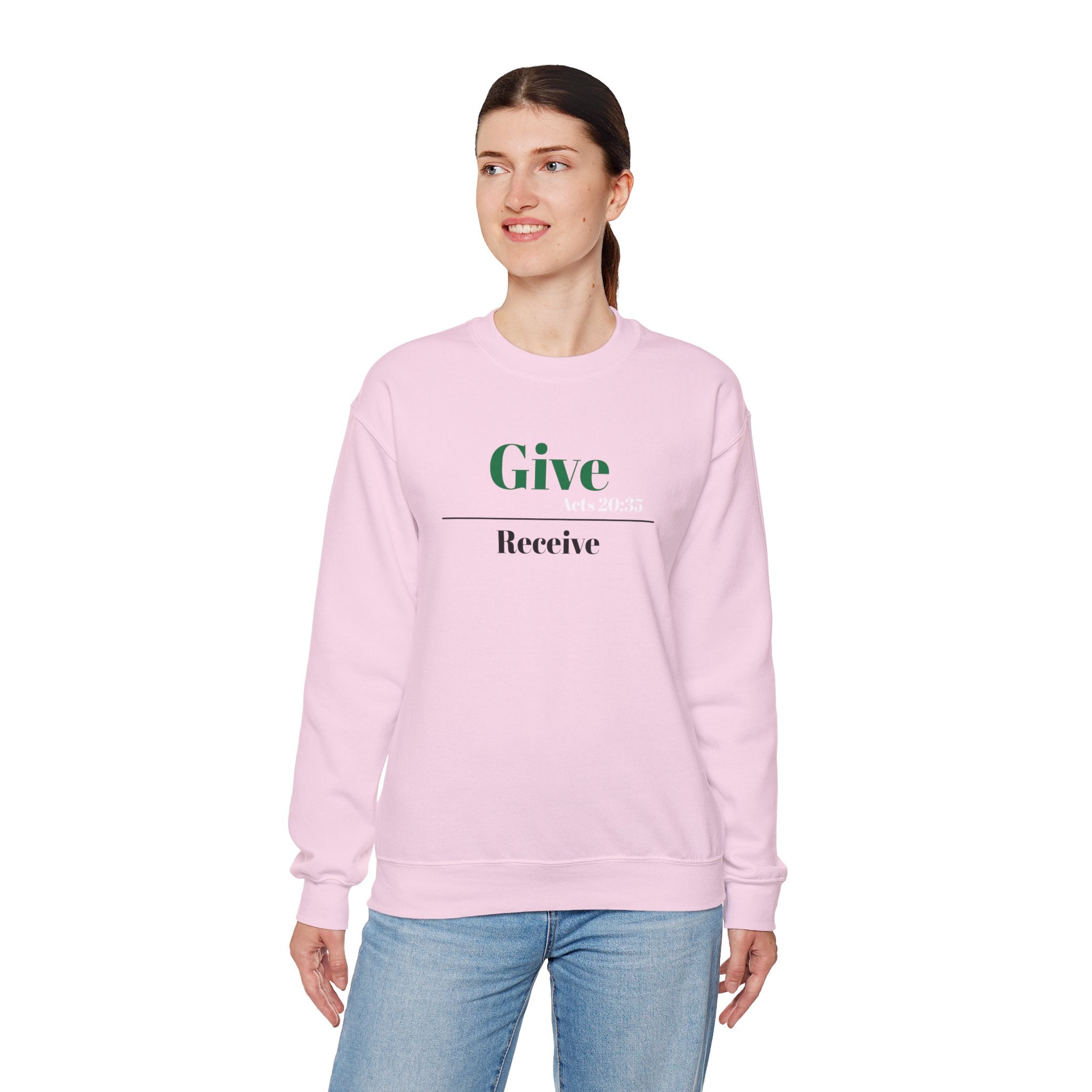 Better To Give Than Receive Unisex Sweatshirt
