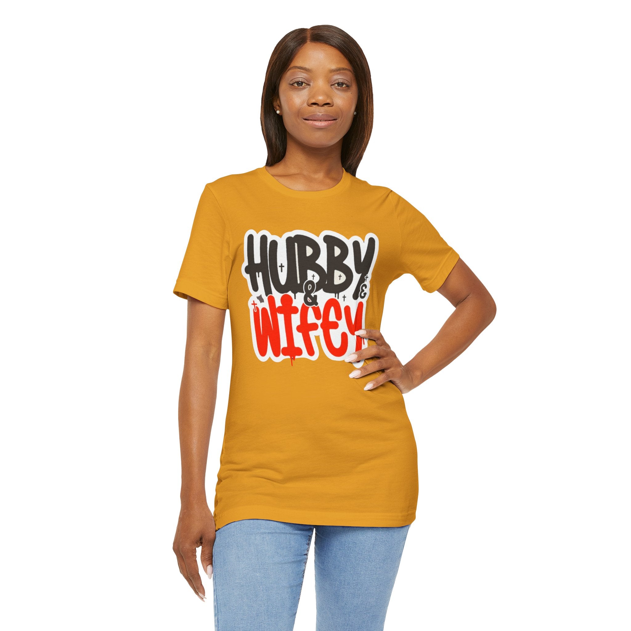 Hubby & Wifey Cute Couple’s Tee