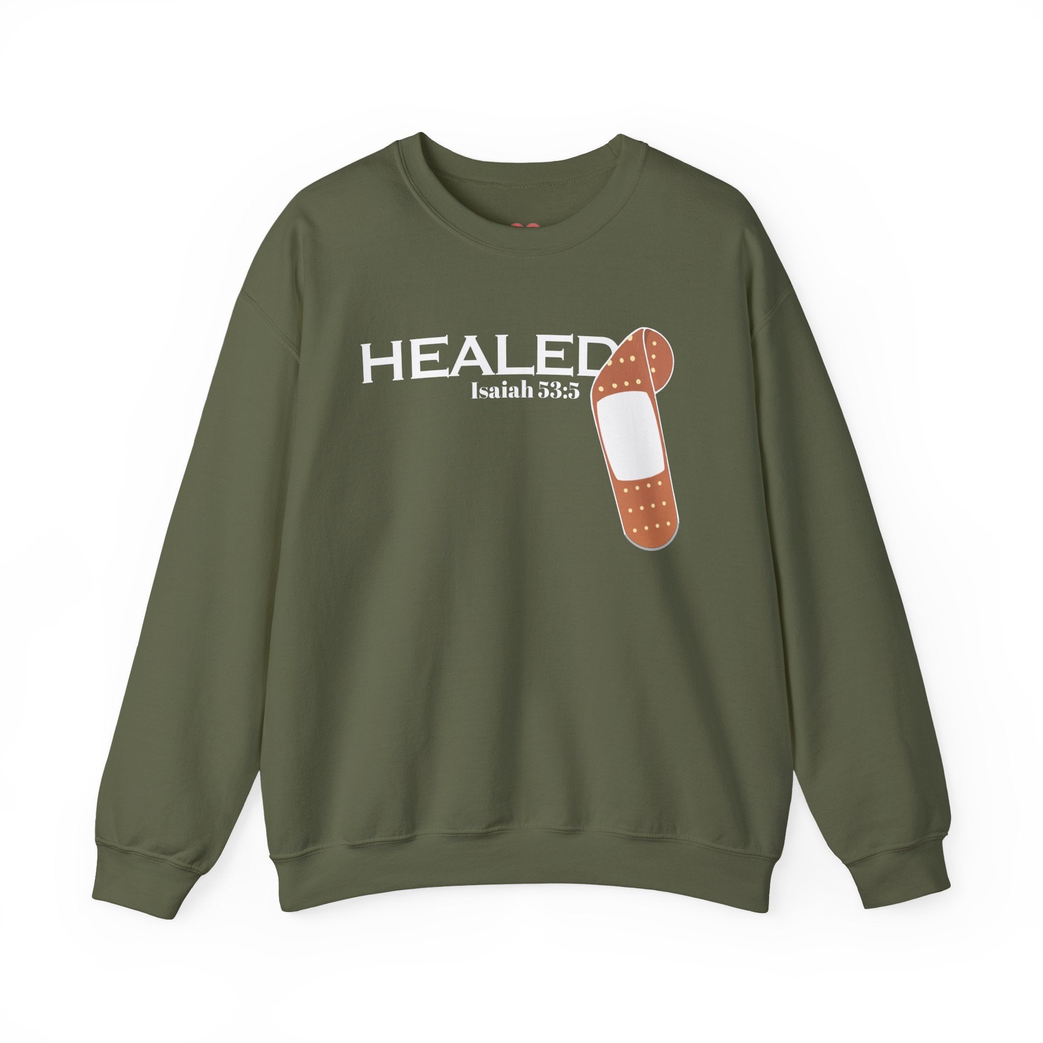 Healing Is Done- Isaiah 53:5 Unisex Sweatshirt