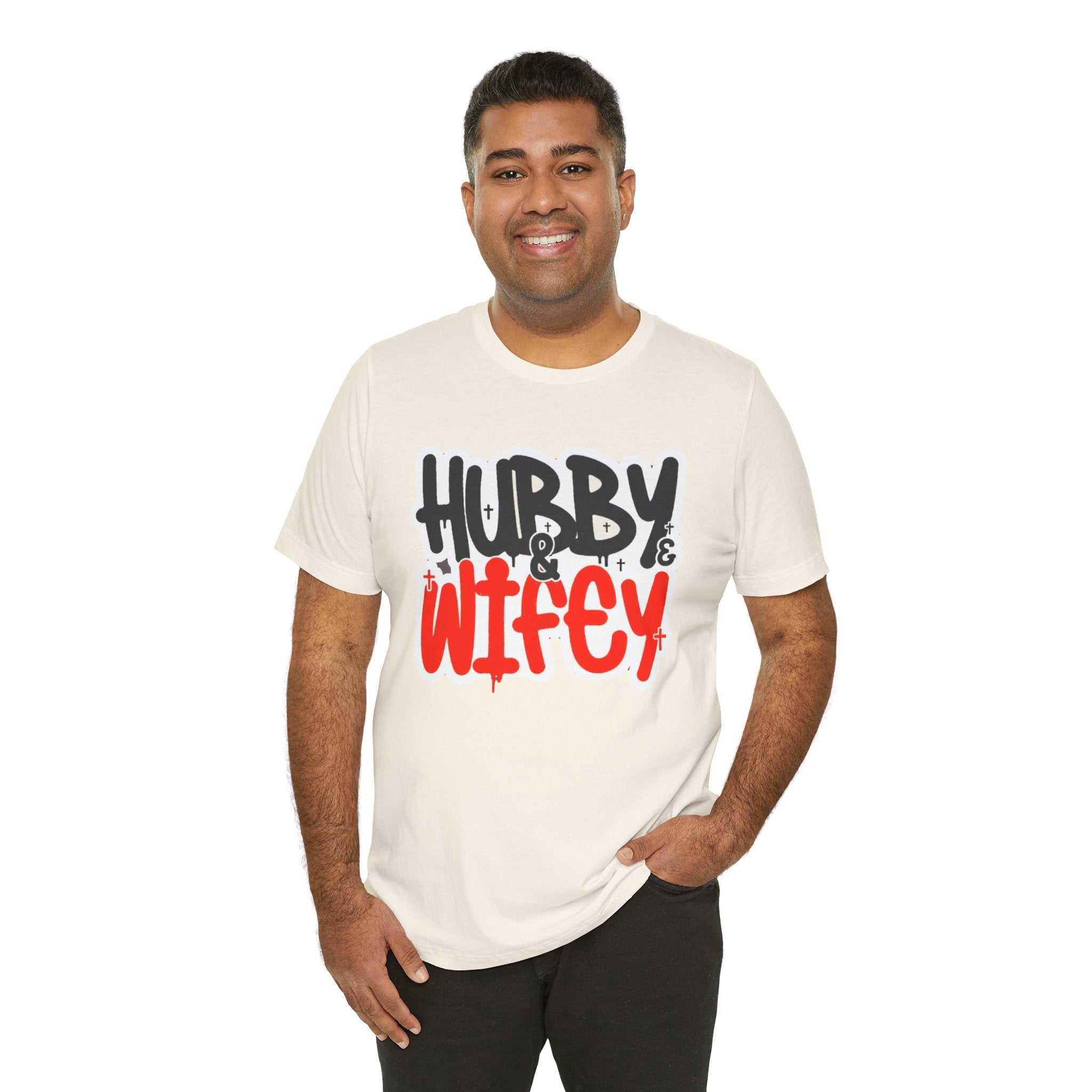 Hubby & Wifey Cute Couple’s Tee