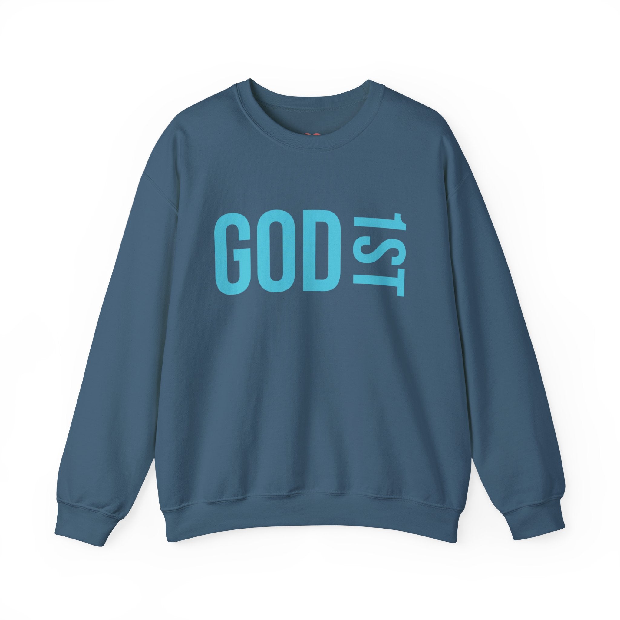 God 1st -Then Me Unisex Crewneck Sweatshirt