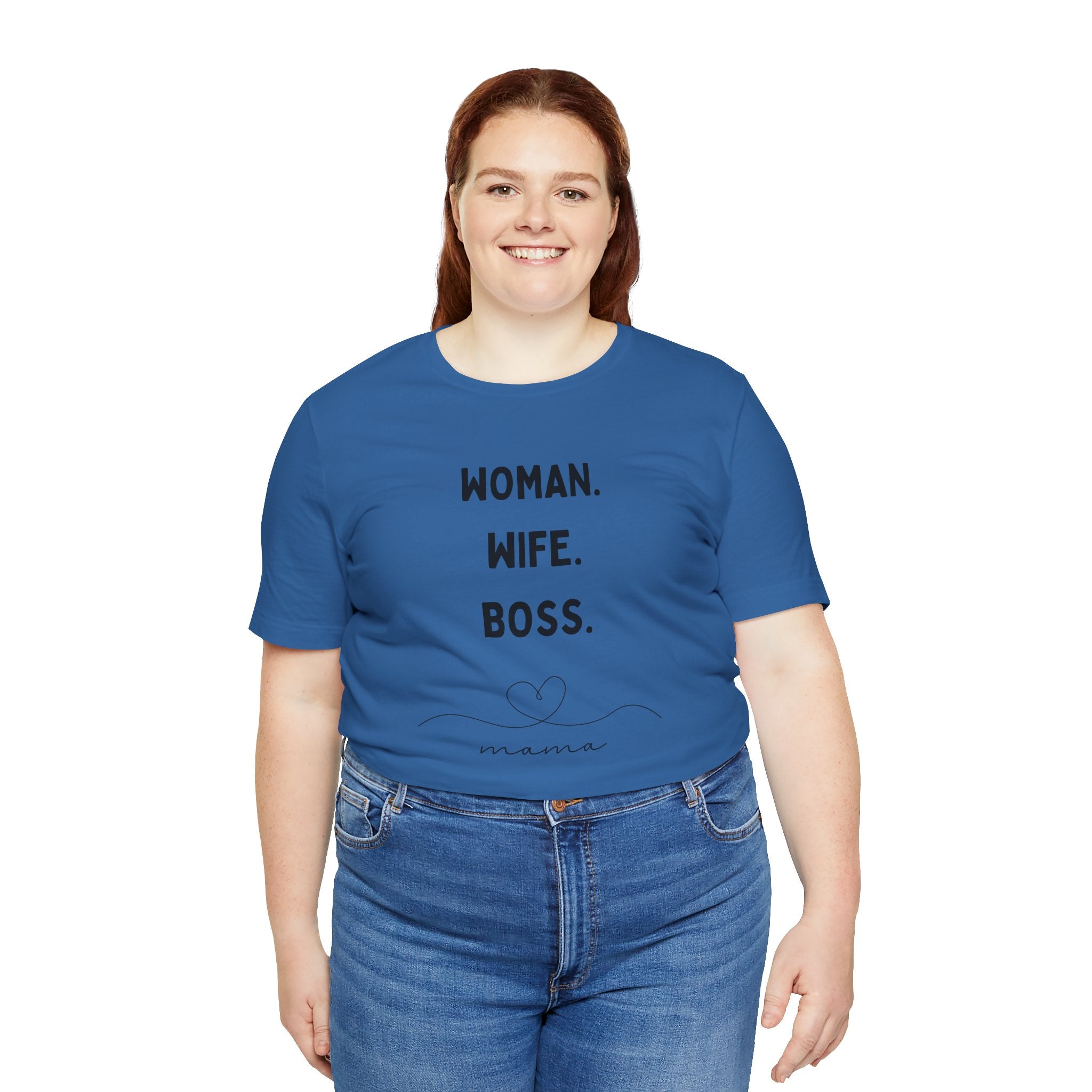 God-Fearing  Woman. Wife. Boss. Mama. Empowered Tee