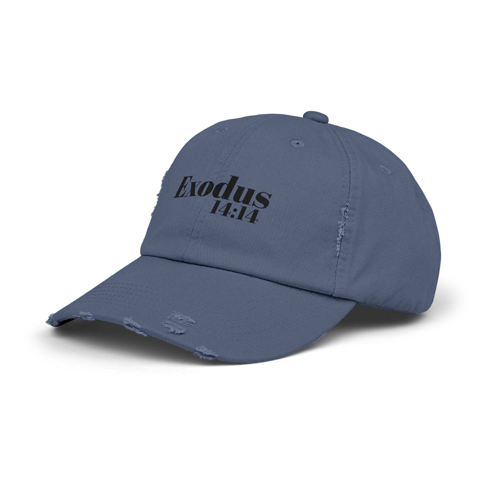 Exodus 14:14 God Will Fight For You Distressed Hat