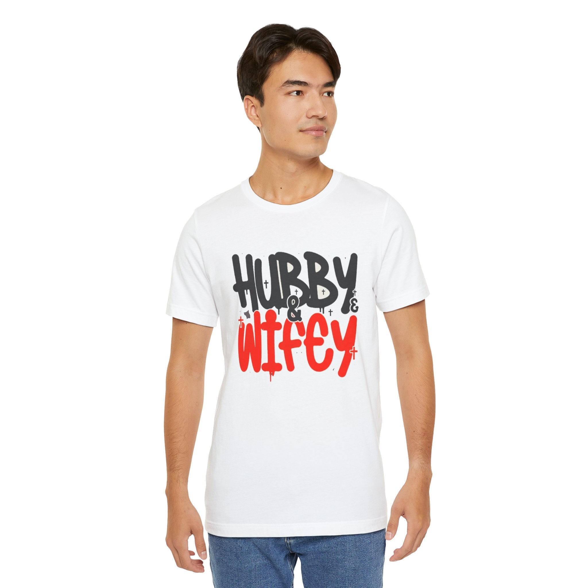 Hubby & Wifey Cute Couple’s Tee