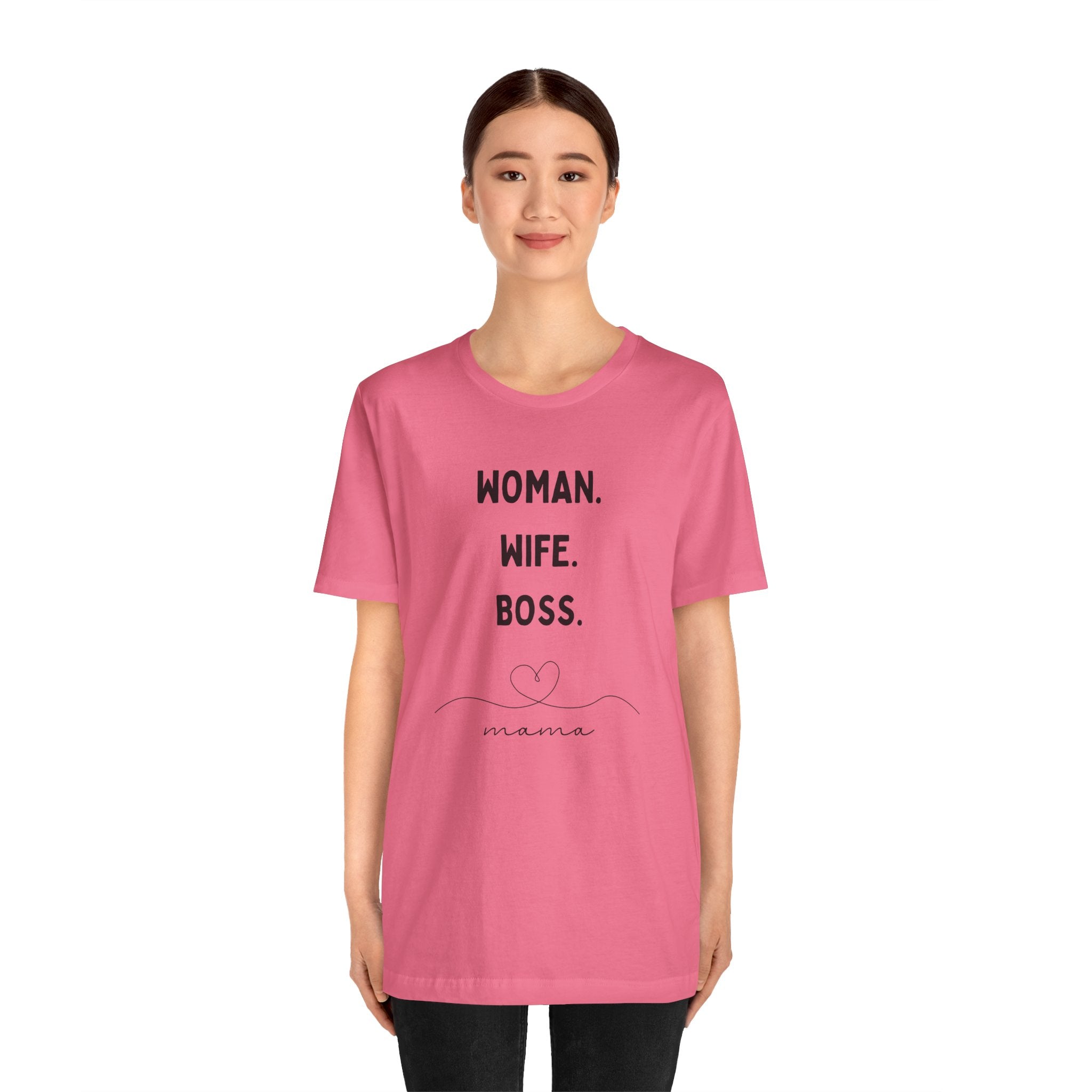 God-Fearing  Woman. Wife. Boss. Mama. Empowered Tee