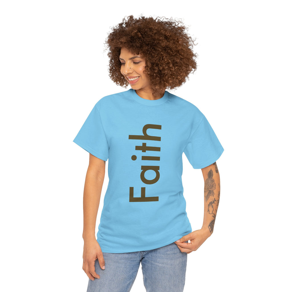 Faith Unisex Heavy Cotton Tee