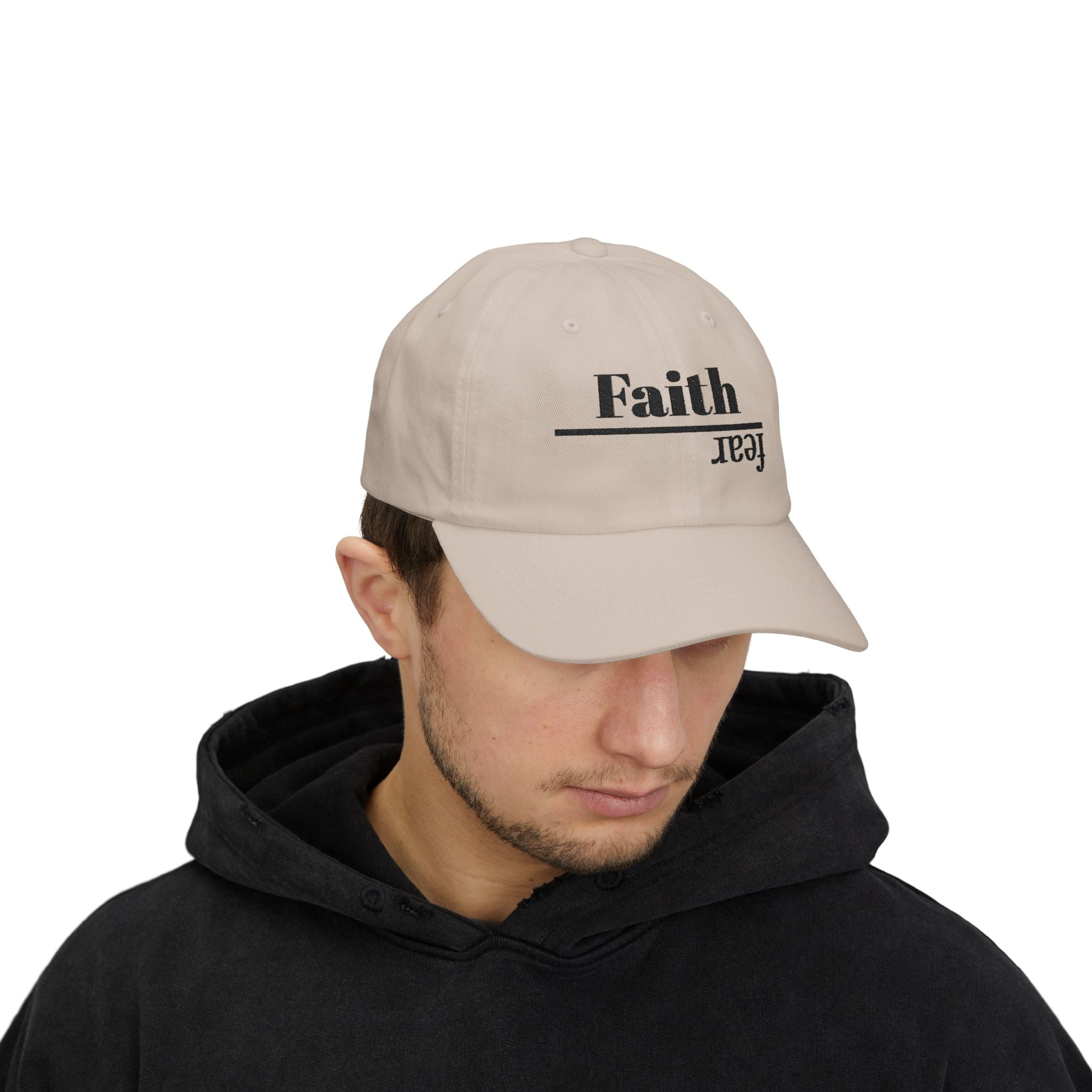 Faith Is Bigger Than Fear Dad Cap