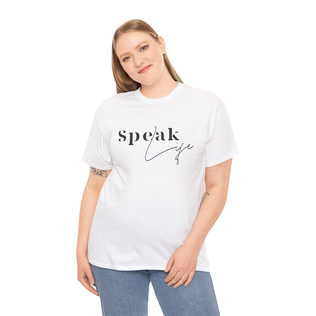 Speak Life Over Yourself Unisex Tee
