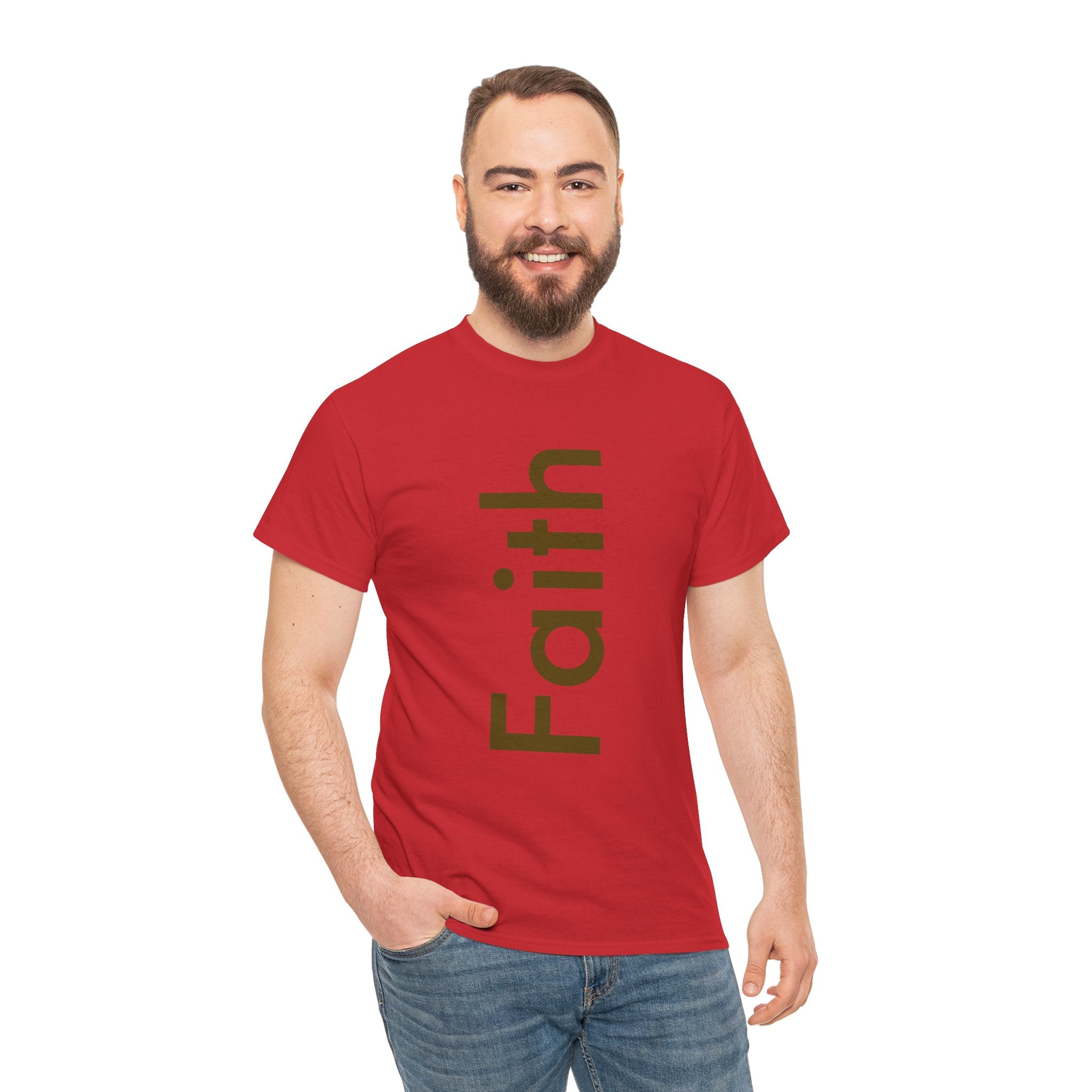 Faith Unisex Heavy Cotton Tee
