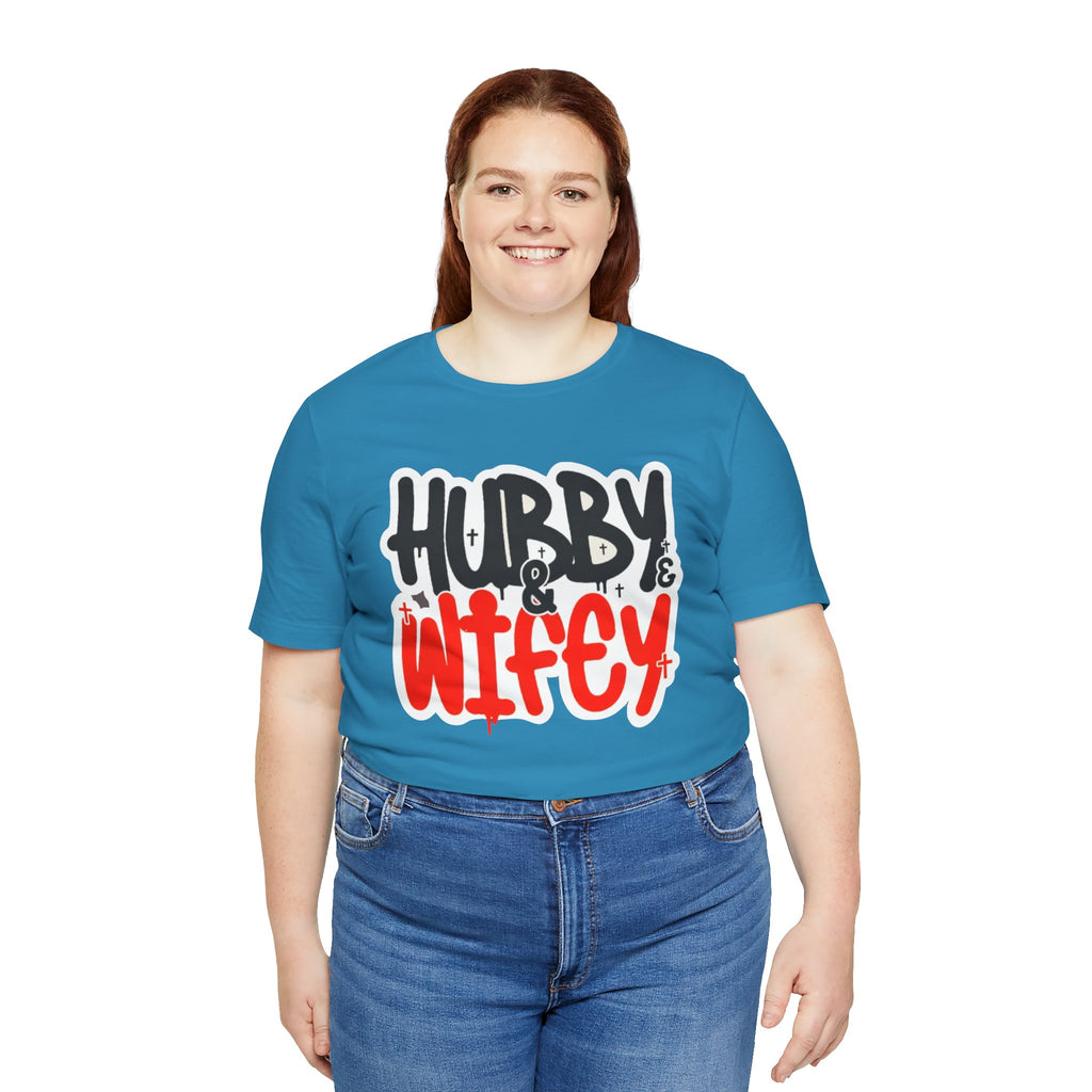 Hubby & Wifey Cute Couple’s Tee