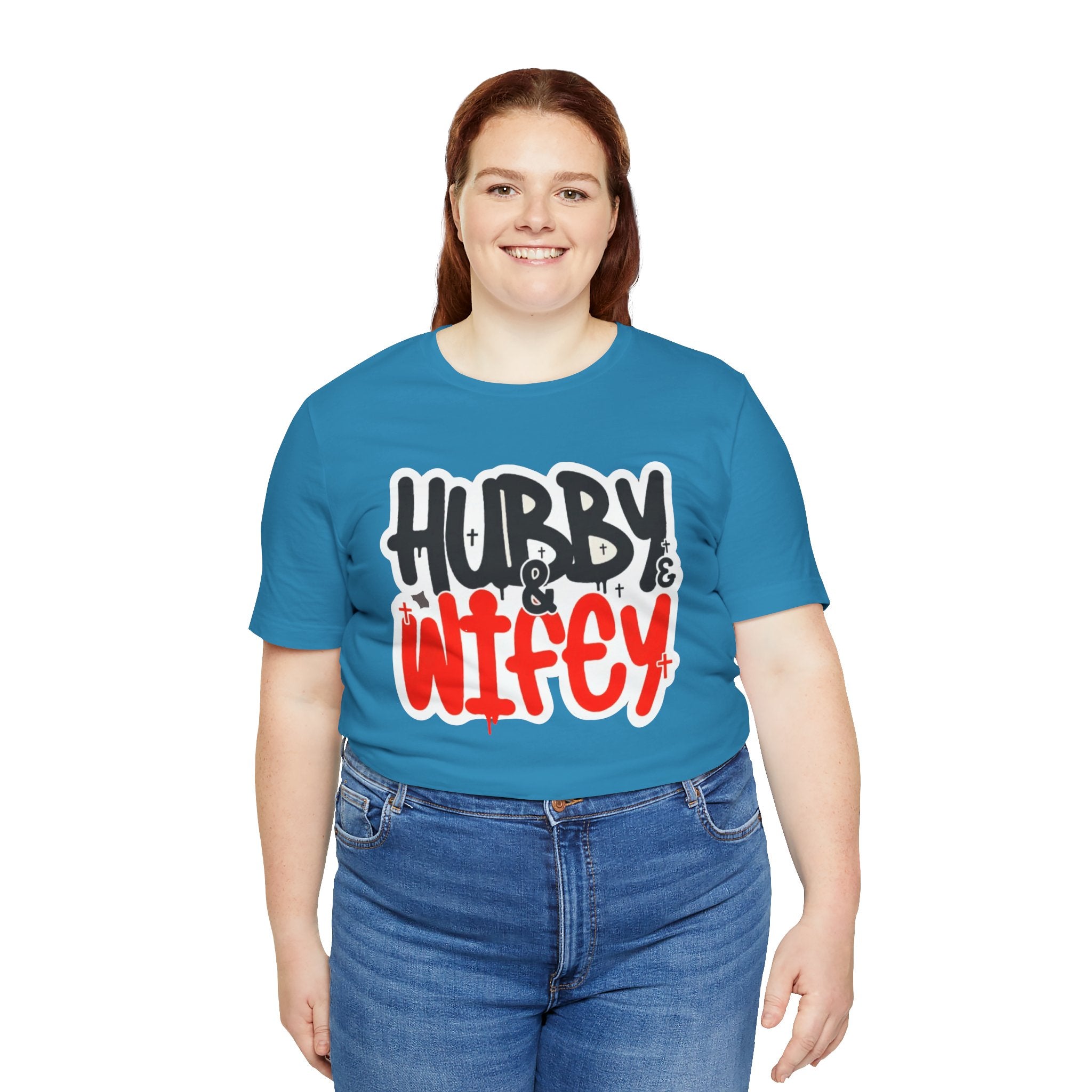 Hubby & Wifey Cute Couple’s Tee
