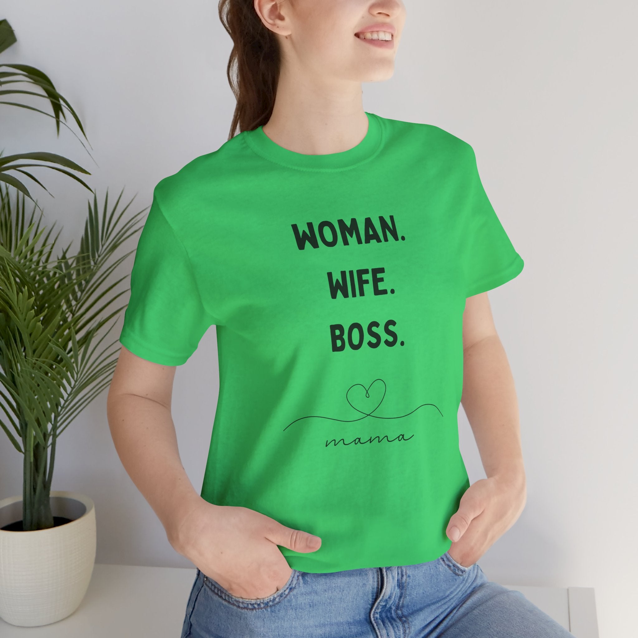 God-Fearing  Woman. Wife. Boss. Mama. Empowered Tee