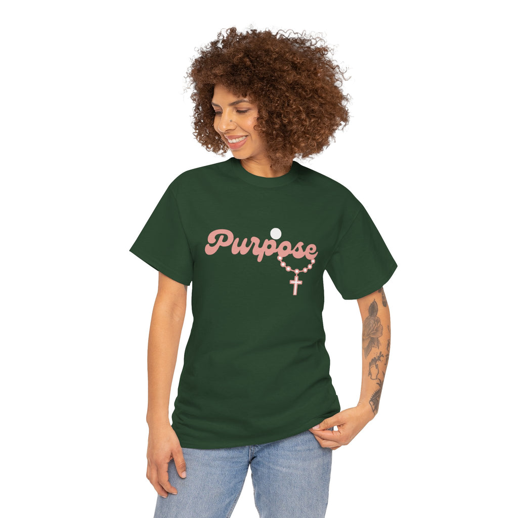 Walk In Purpose Unisex Heavy Cotton Tee